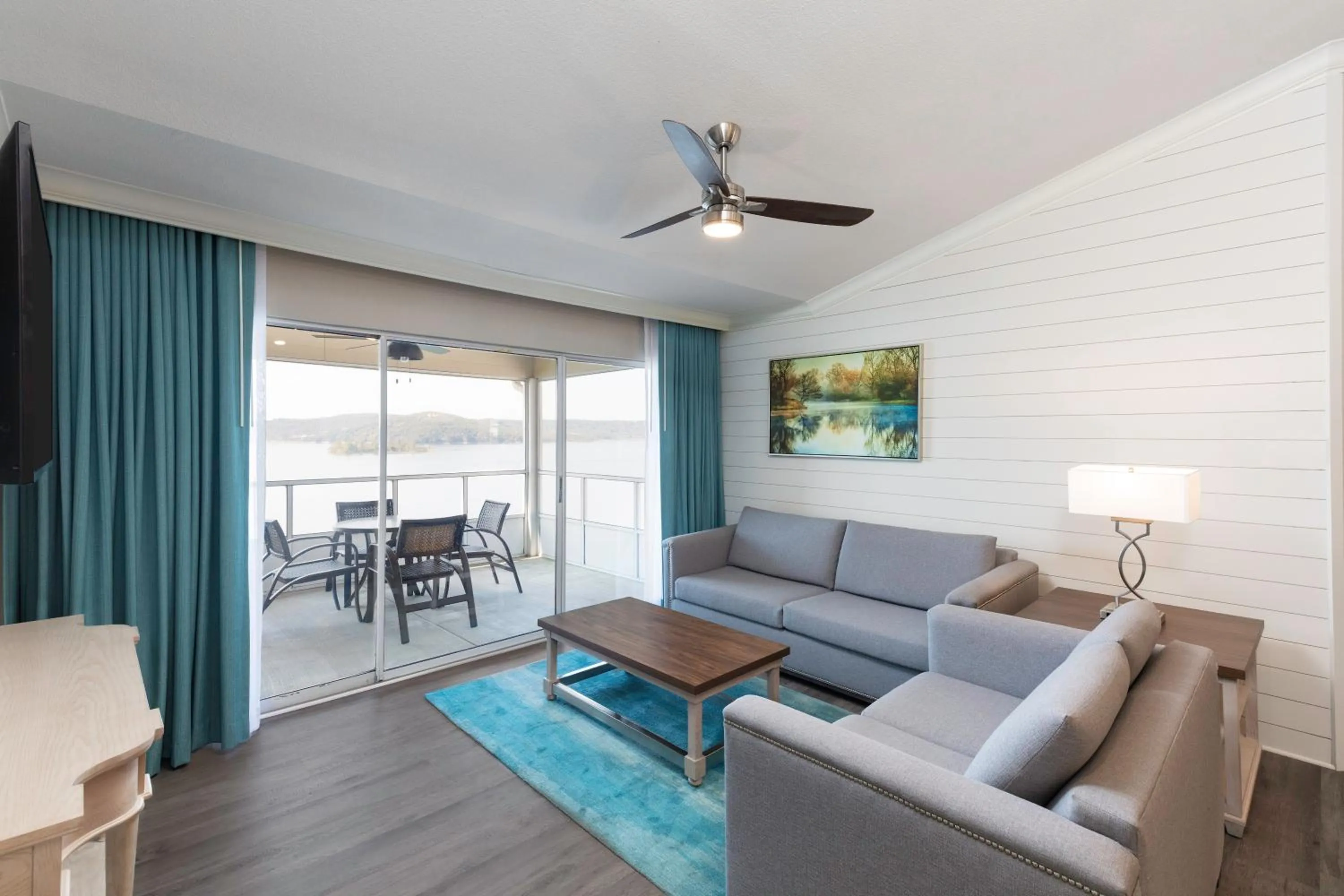 Living room in Westgate Branson Lakes Resort