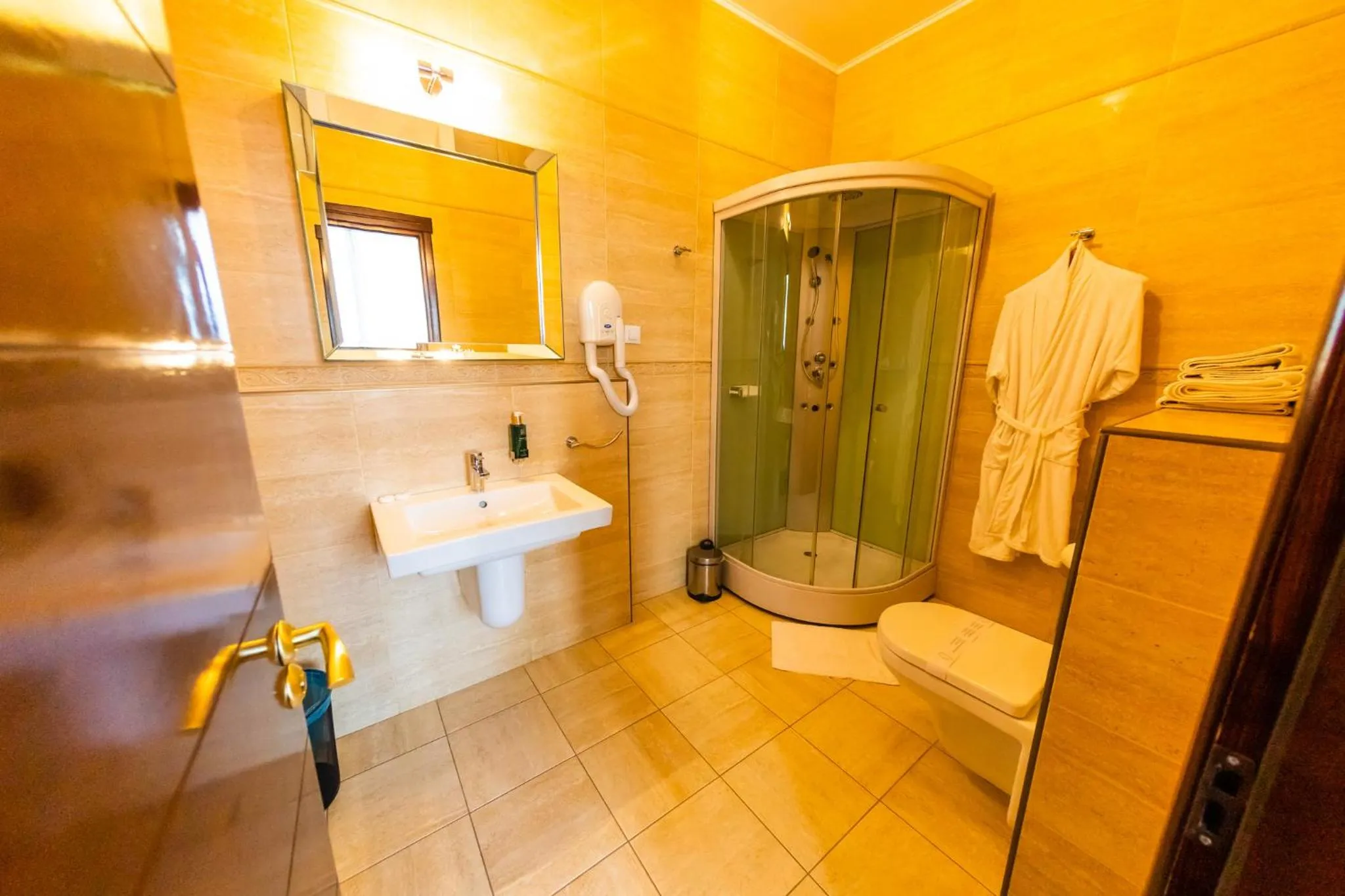 Shower in Daily Plaza Hotel