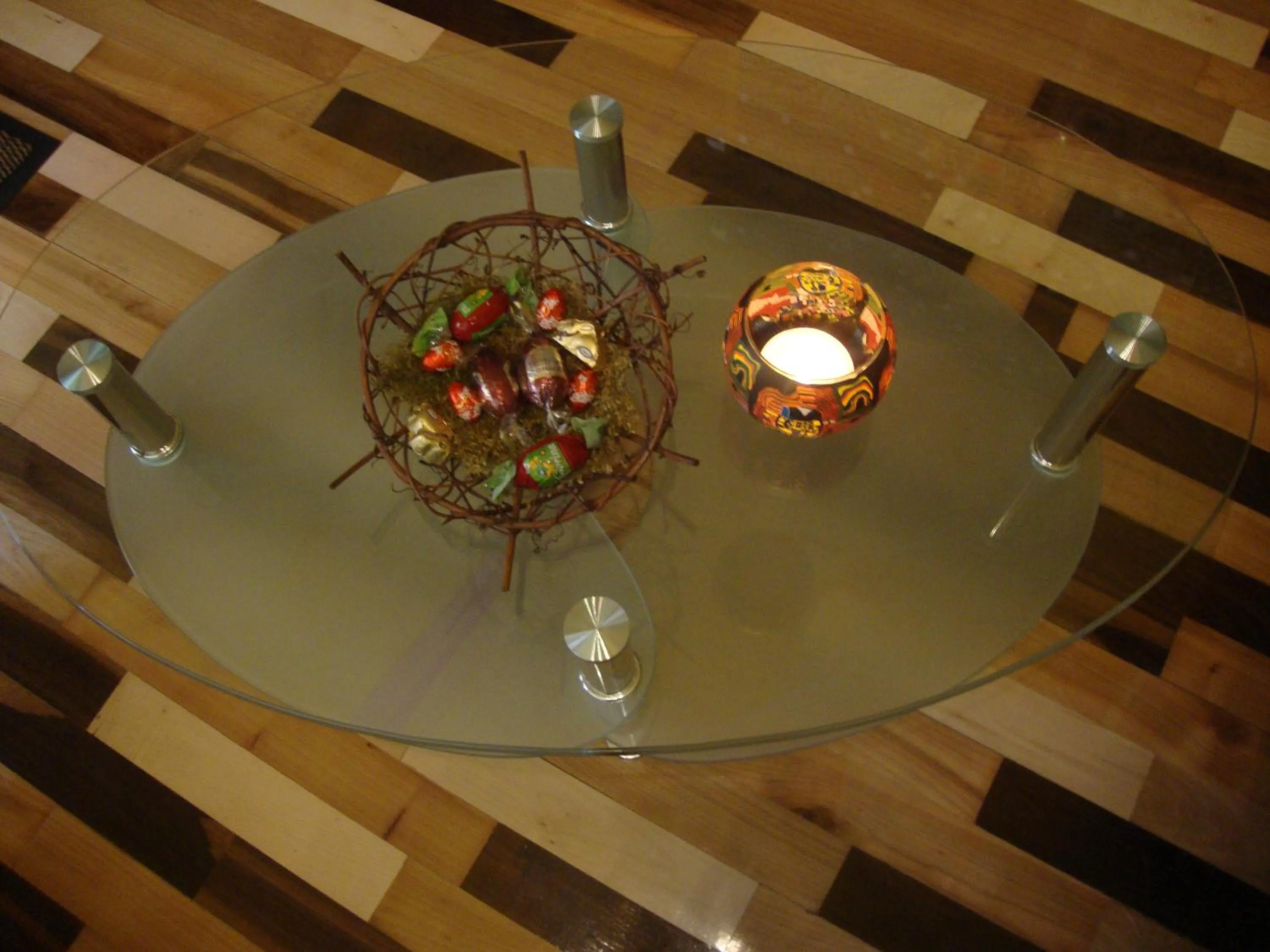 Decorative detail in Art Apartments