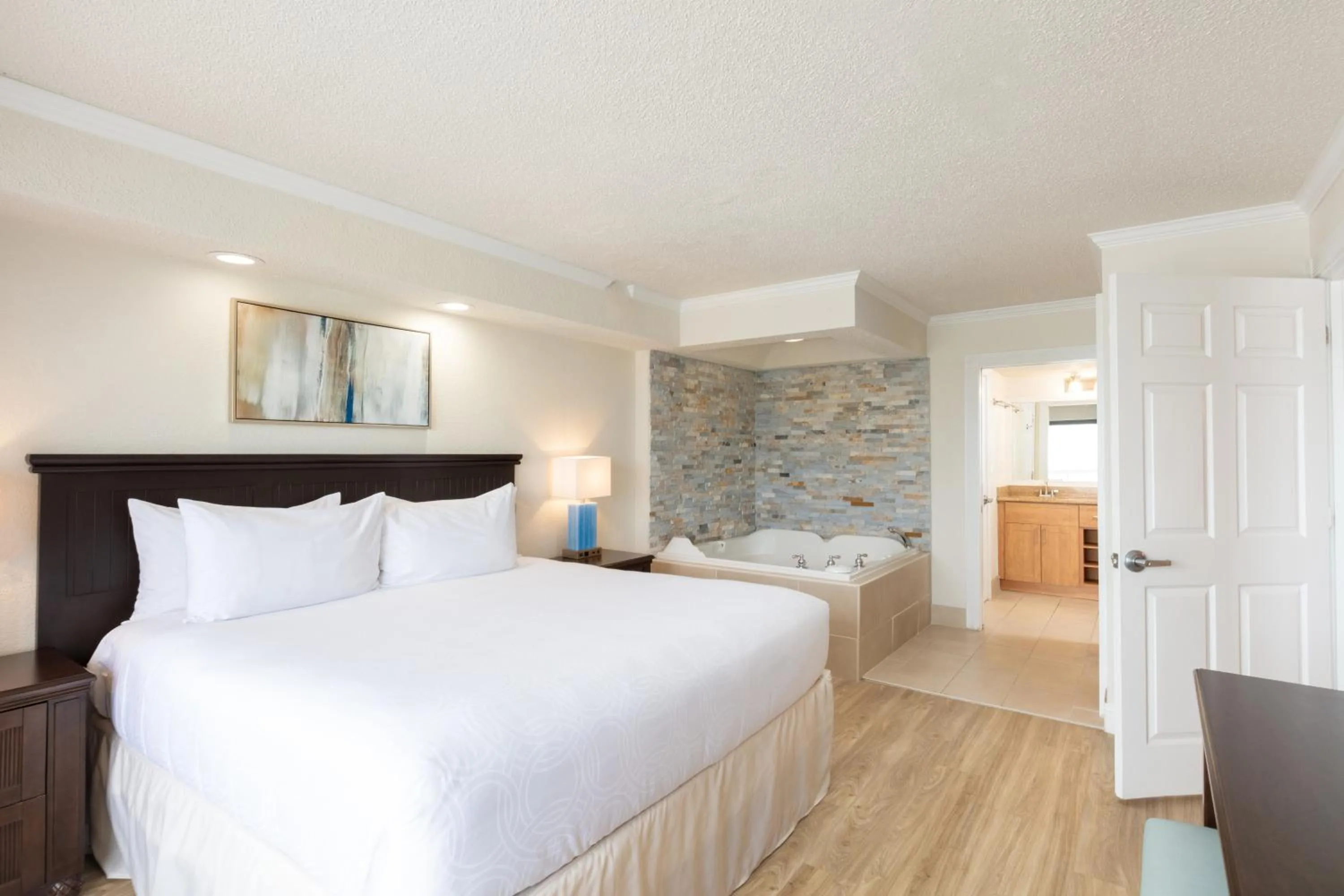 Bed in Westgate Myrtle Beach Oceanfront Resort