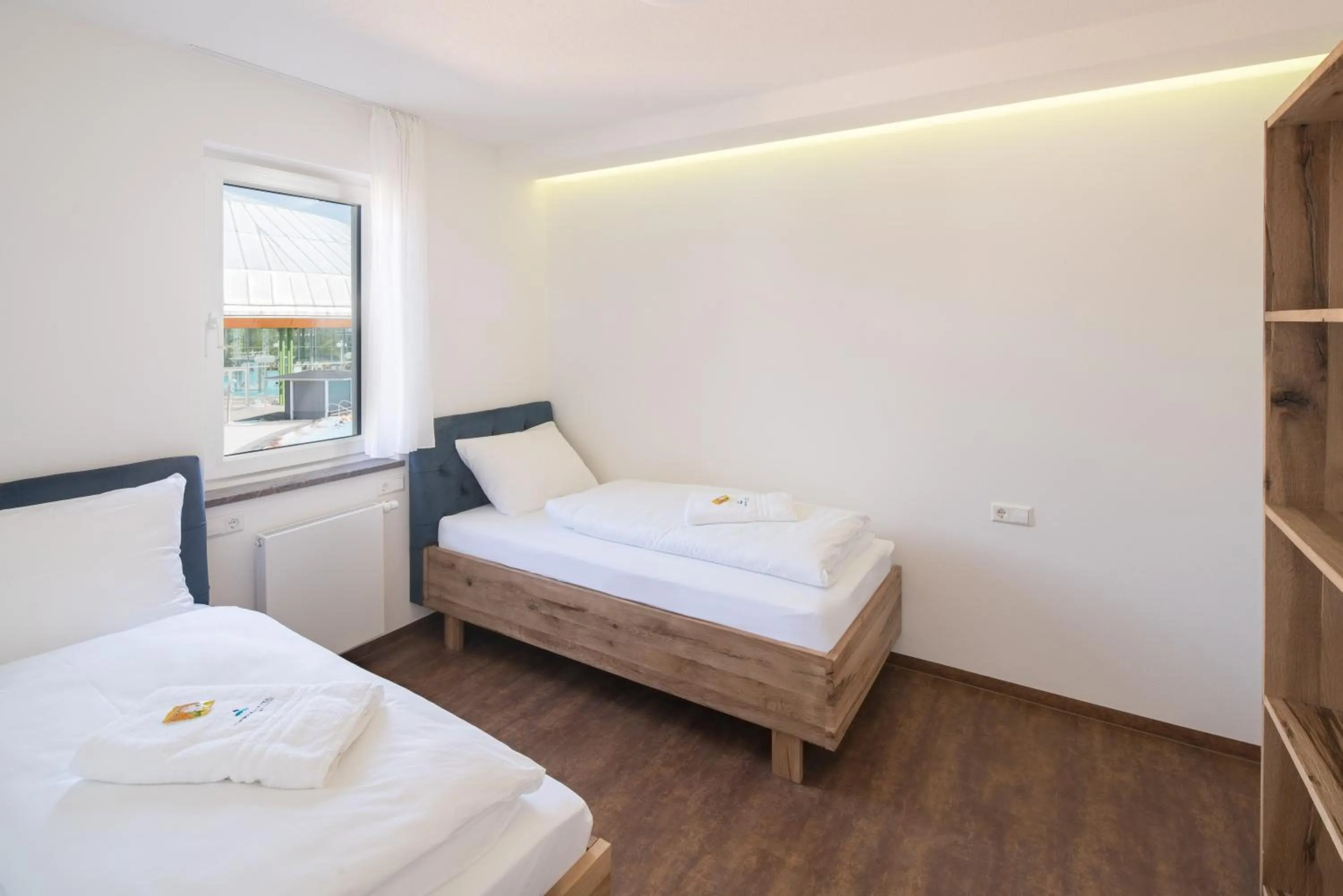 Bed in Thermalhotel Aulendorf