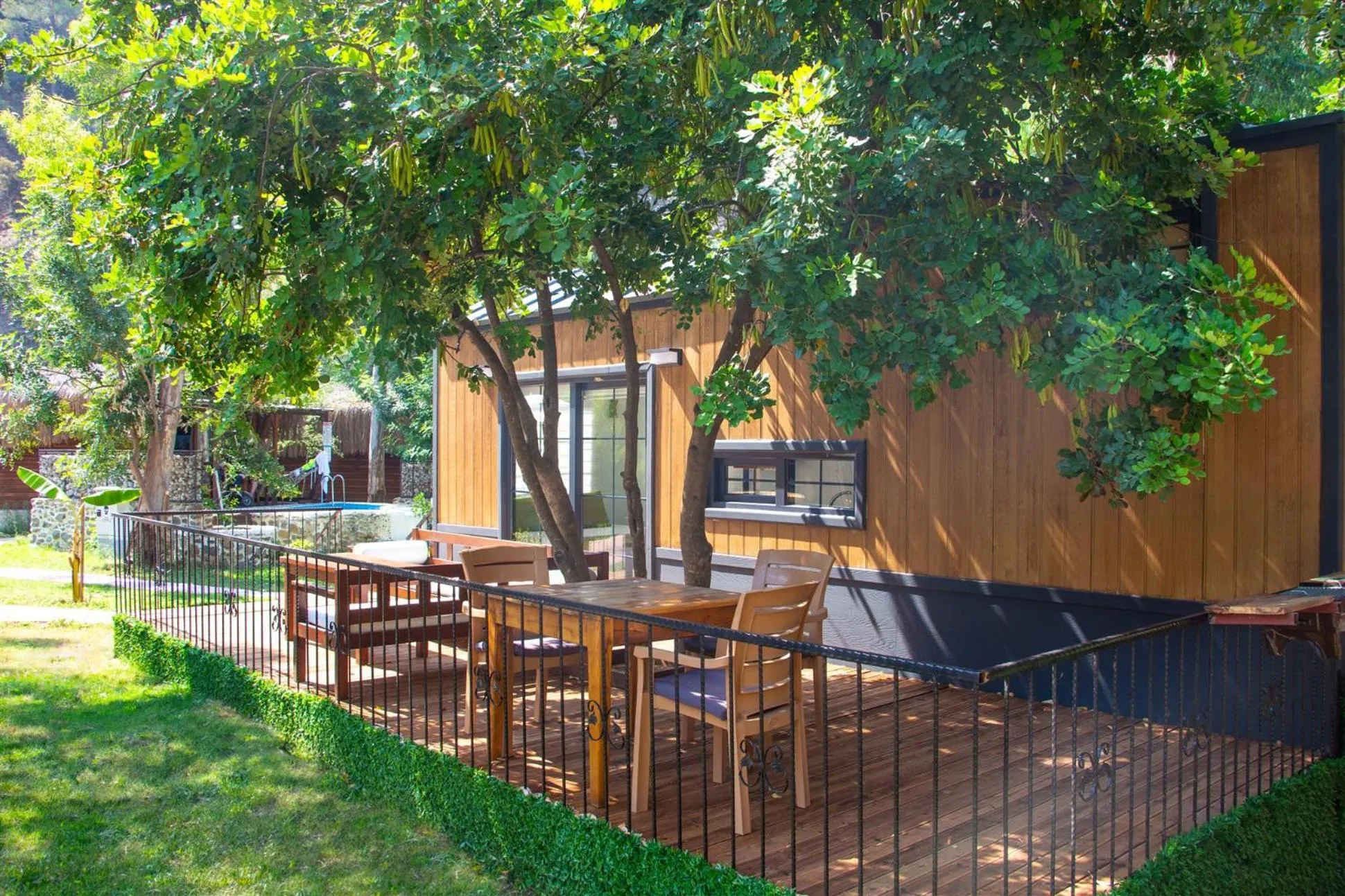 Patio in Suna Village Hotel & Bungalow Fethiye