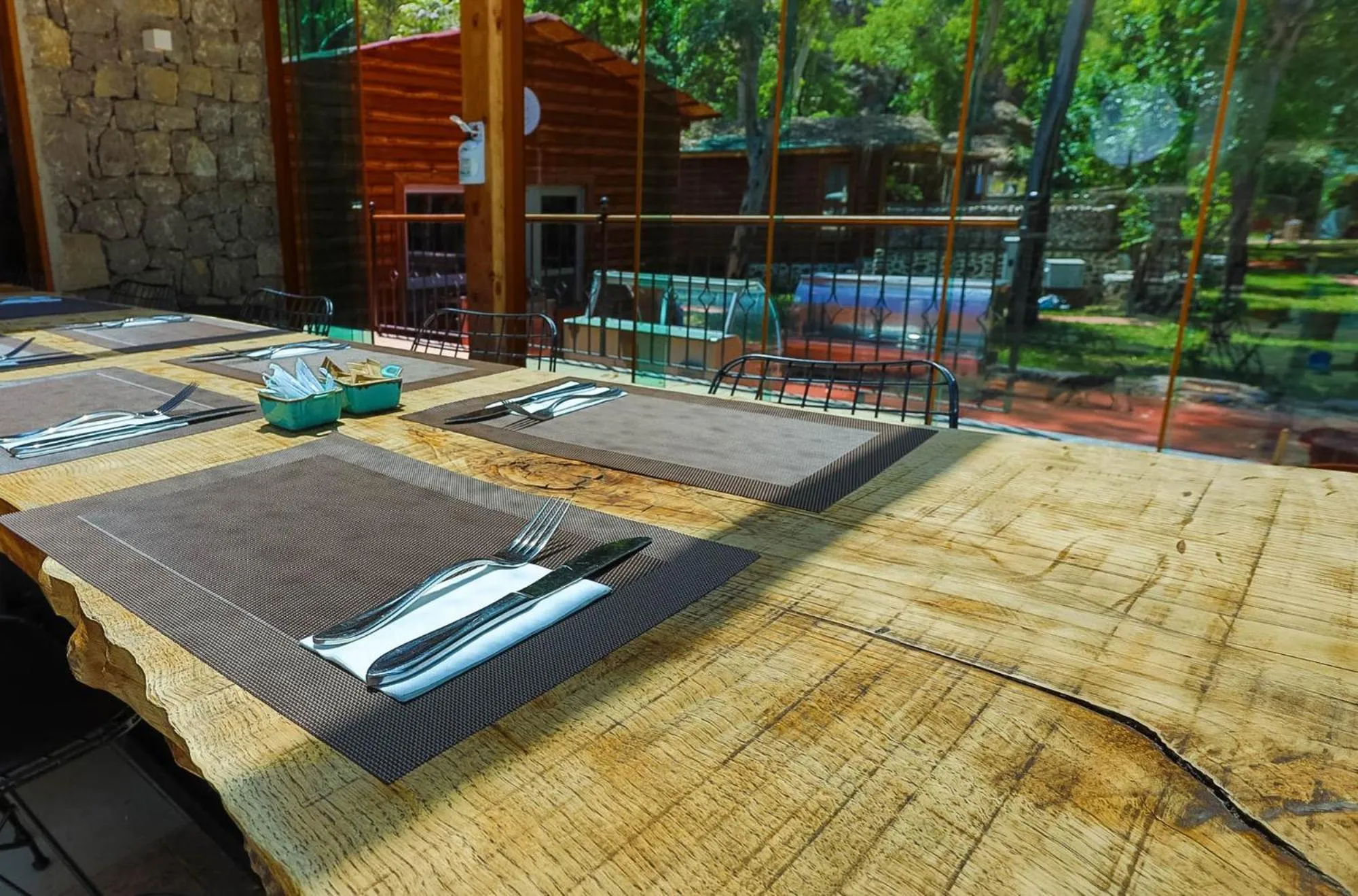 Balcony/Terrace in Suna Village Hotel & Bungalow Fethiye