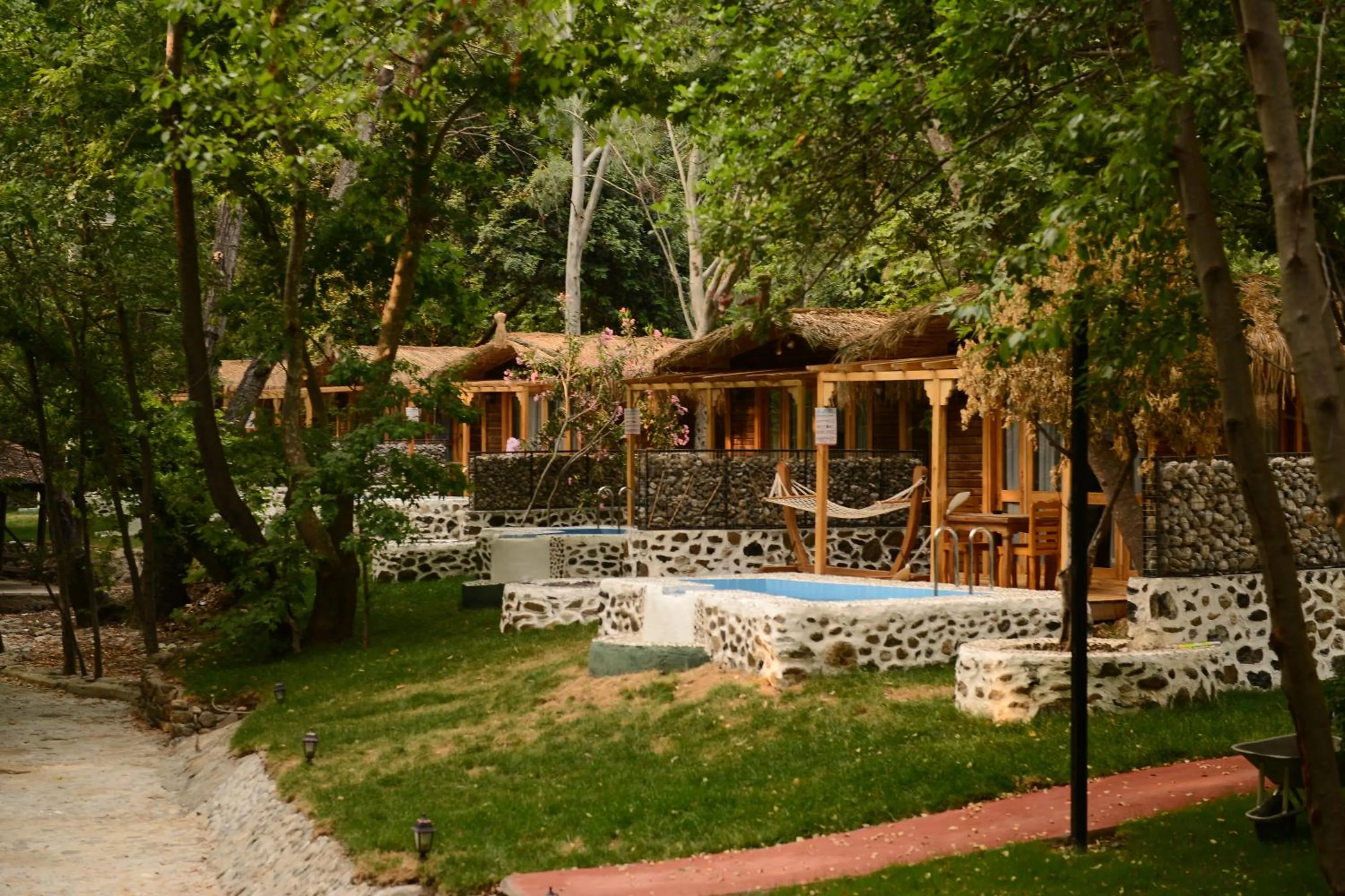 Garden in Suna Village Hotel & Bungalow Fethiye