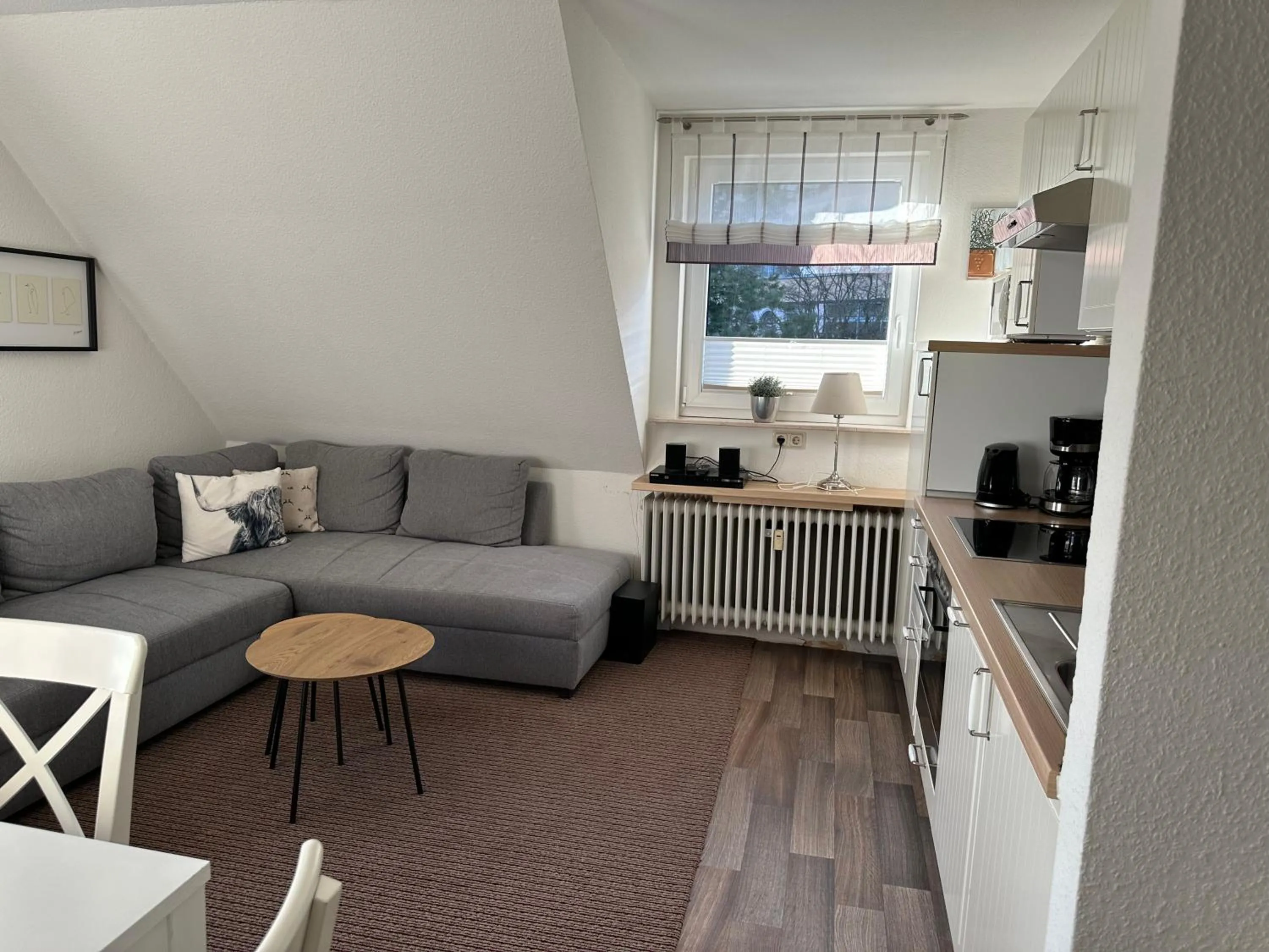Living room in Löwenstein Ferienwohnungen