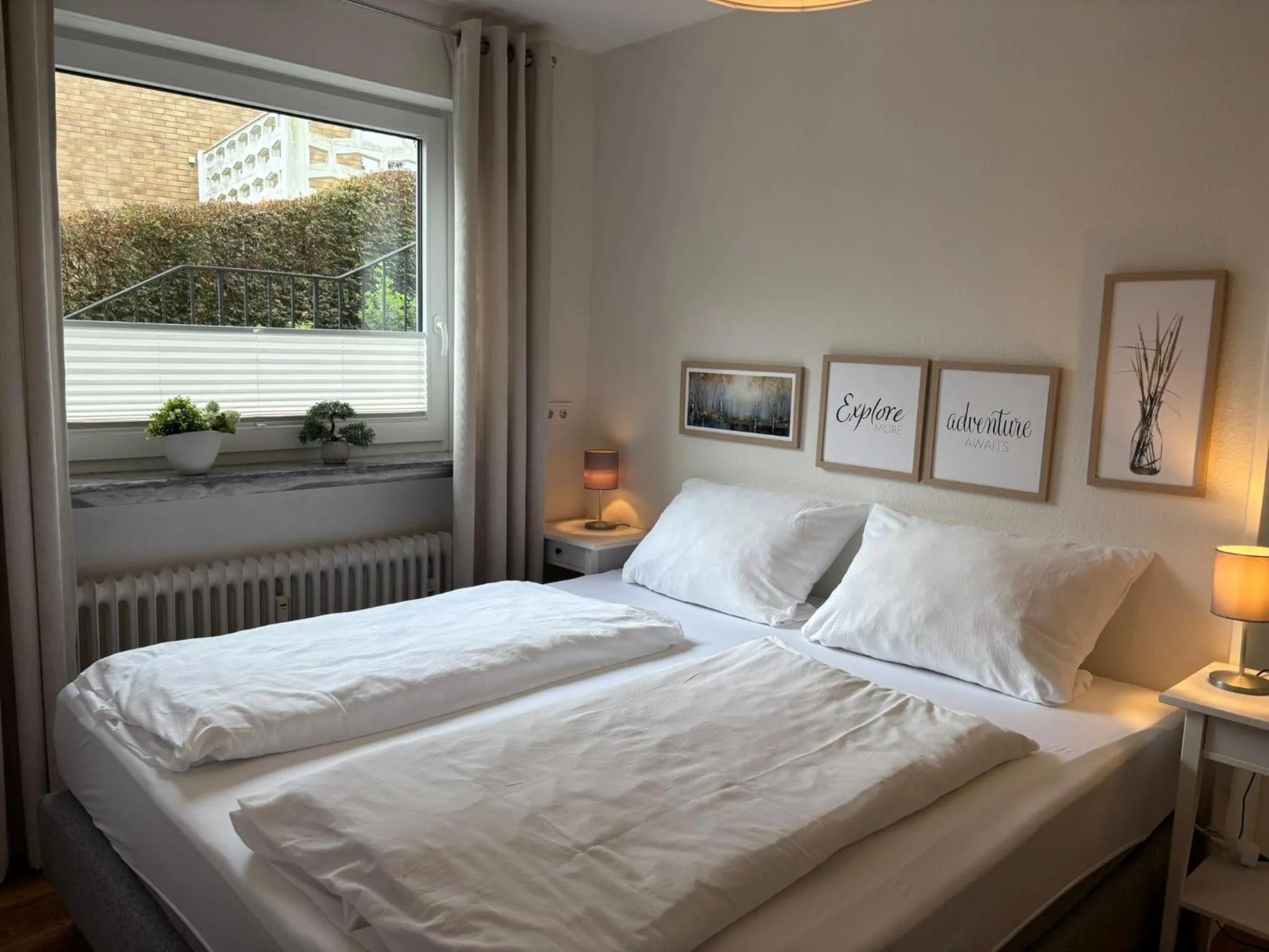 Bedroom, Bed in Löwenstein Ferienwohnungen