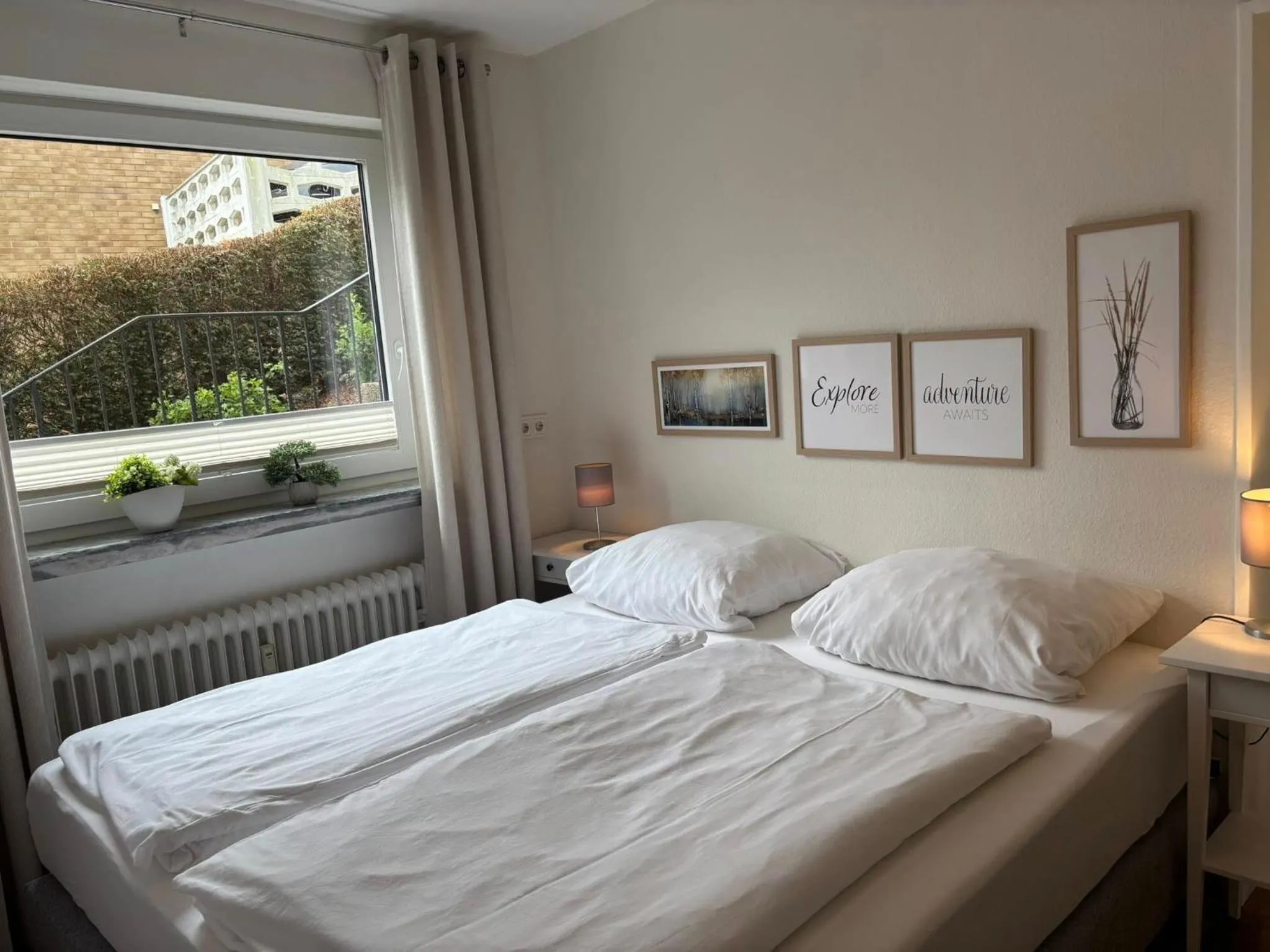 Bedroom, Bed in Löwenstein Ferienwohnungen