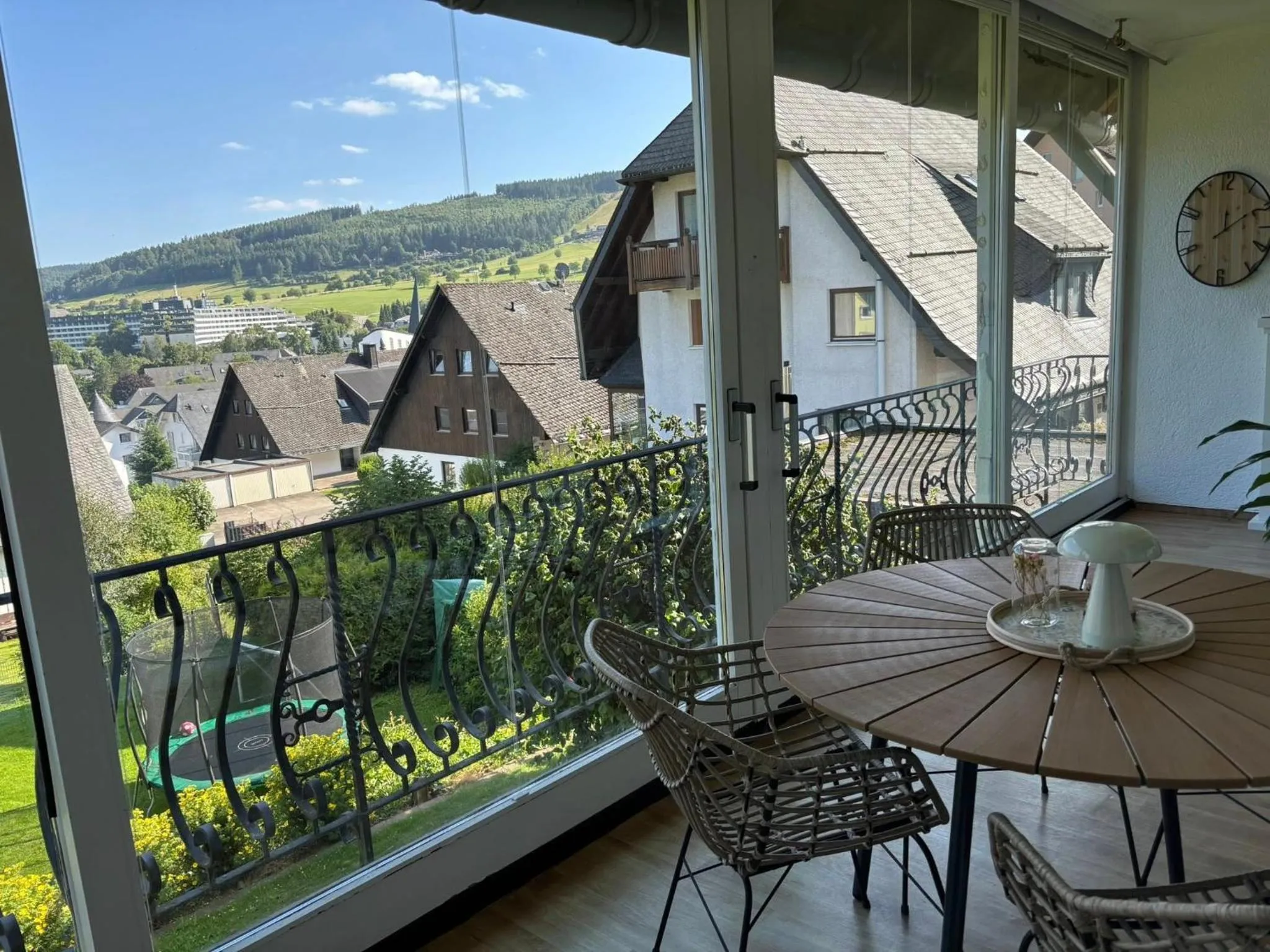 View (from property/room) in Löwenstein Ferienwohnungen
