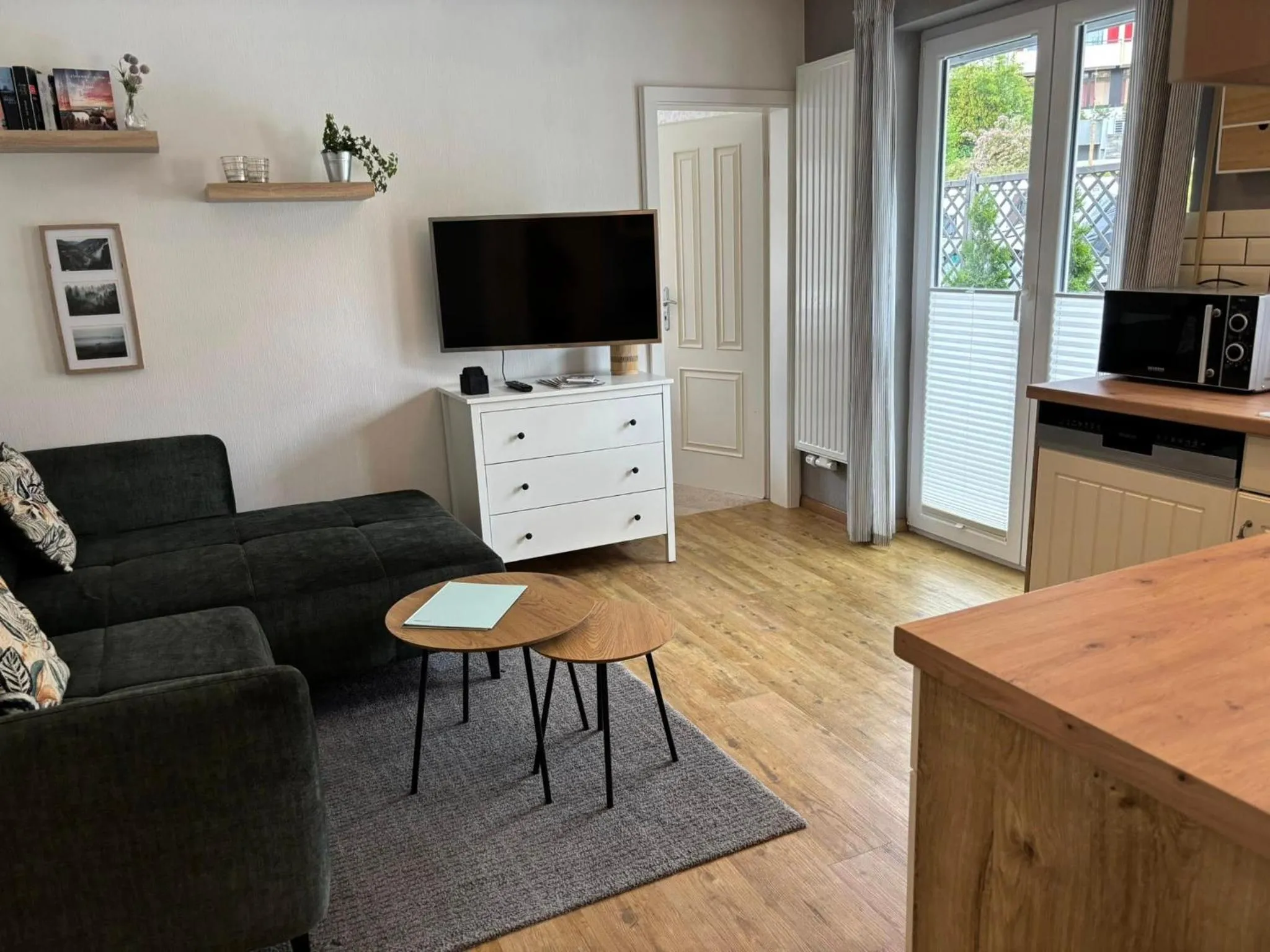 Living room in Löwenstein Ferienwohnungen