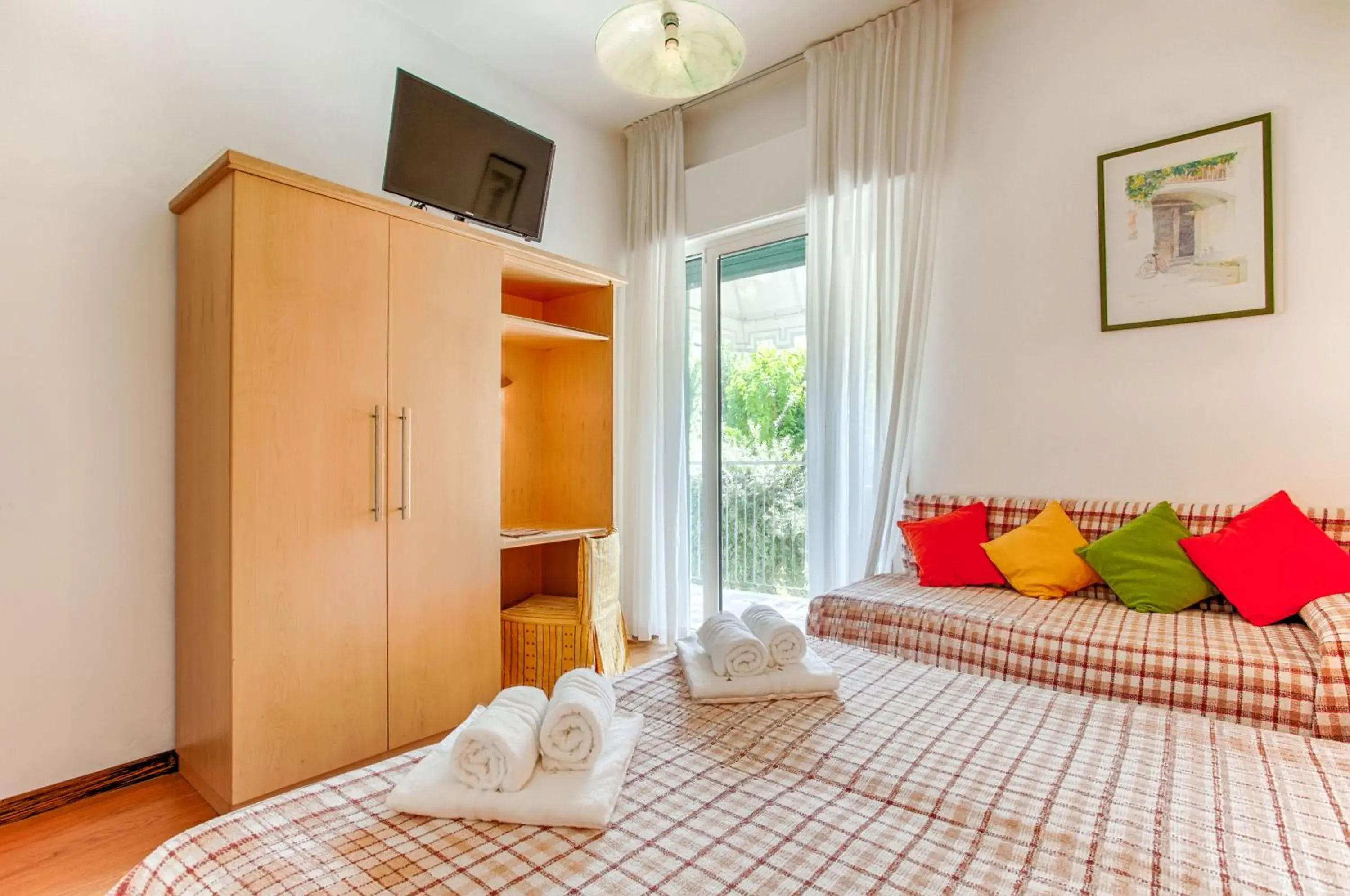 Double Room with Balcony in Hotel Venezia e la Villetta Double Room with Balcony in Hotel Venezia e la Villetta