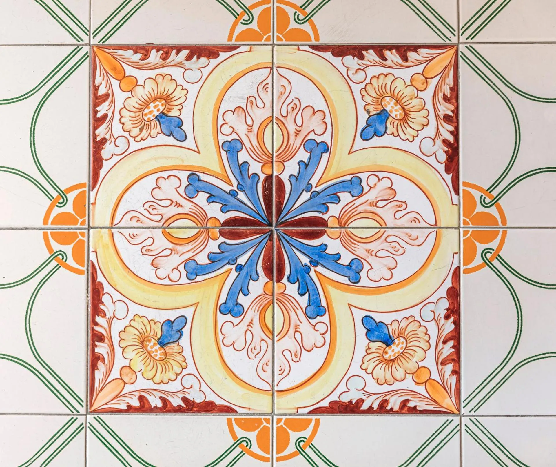 Decorative detail in Hotel Bagnitiello