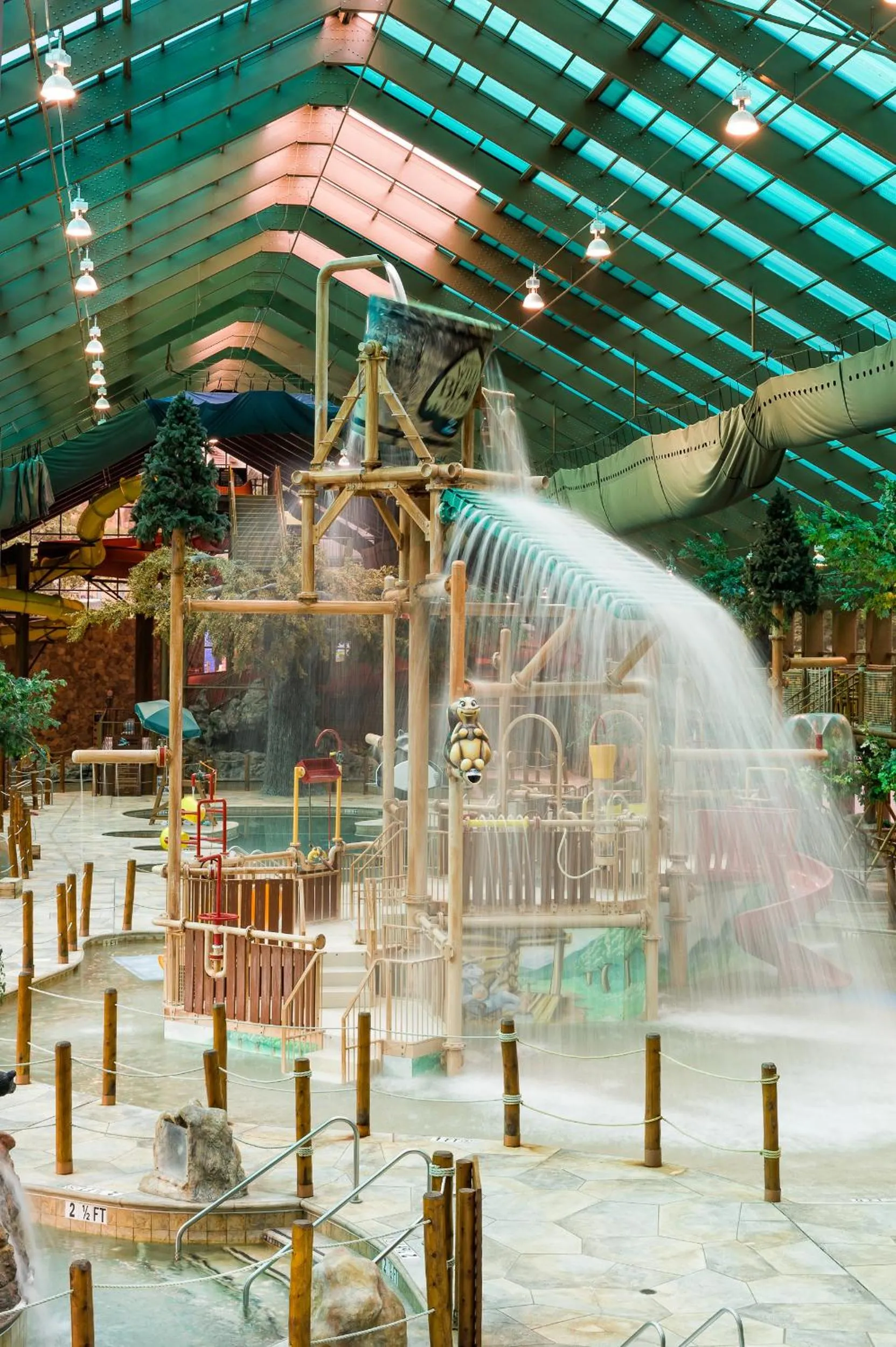 Aqua park in Westgate Smoky Mountain Resort & Spa