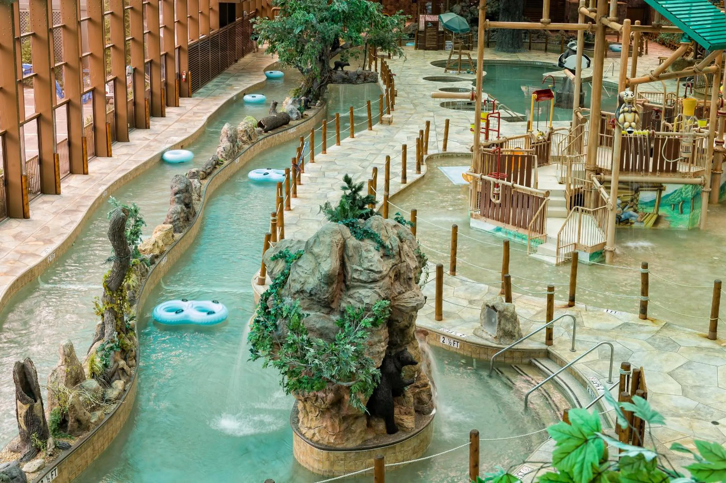 Aqua park in Westgate Smoky Mountain Resort & Spa