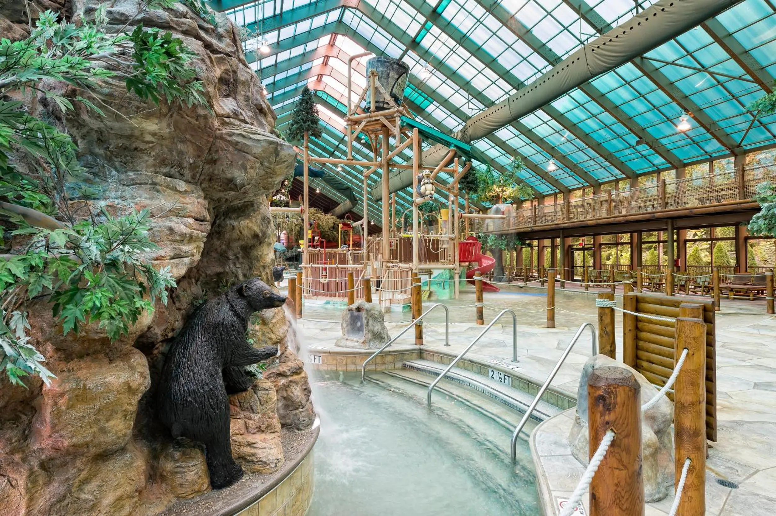 Aqua park in Westgate Smoky Mountain Resort & Spa