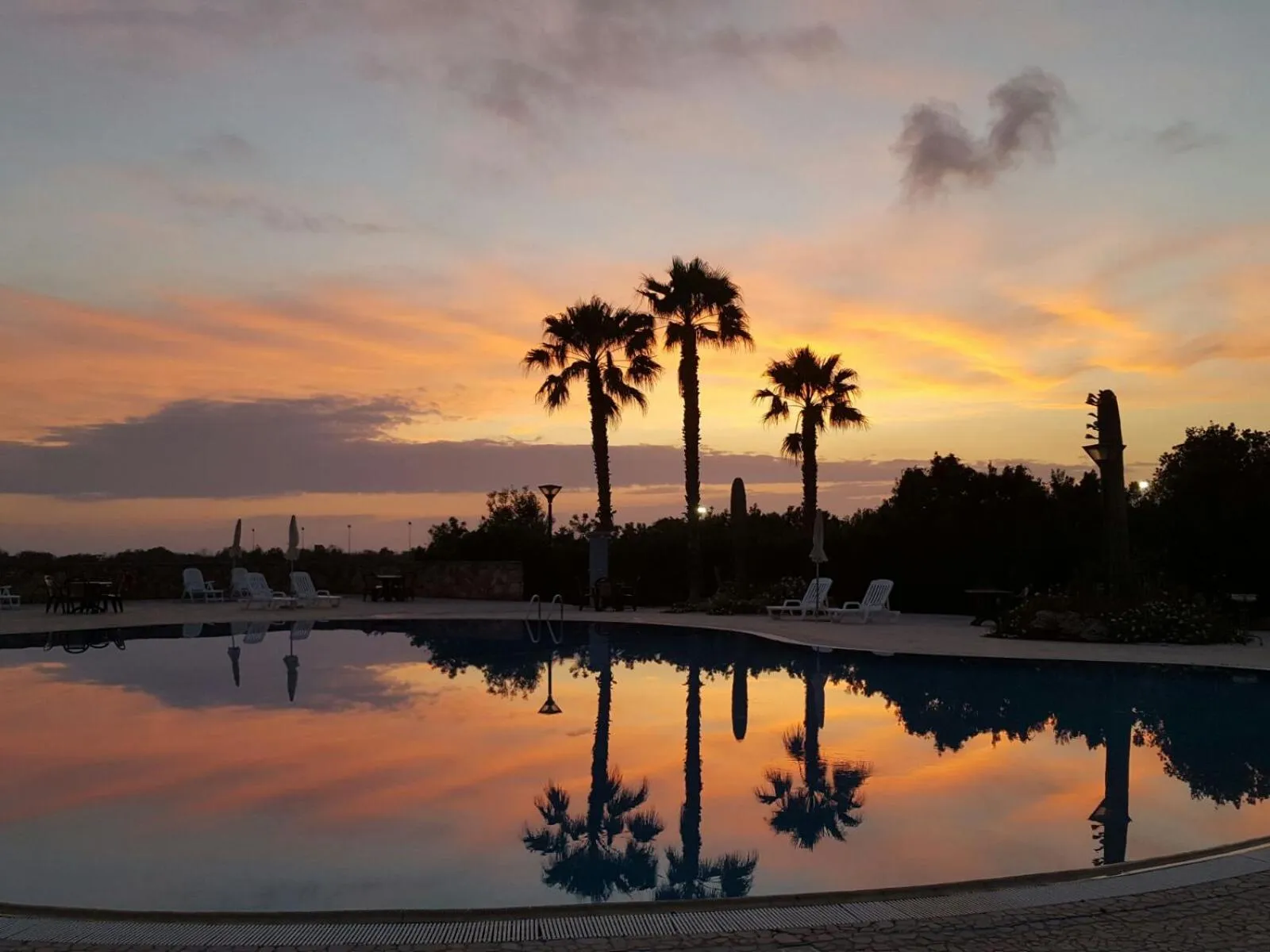 Swimming pool in Antica Masseria Li Sauli