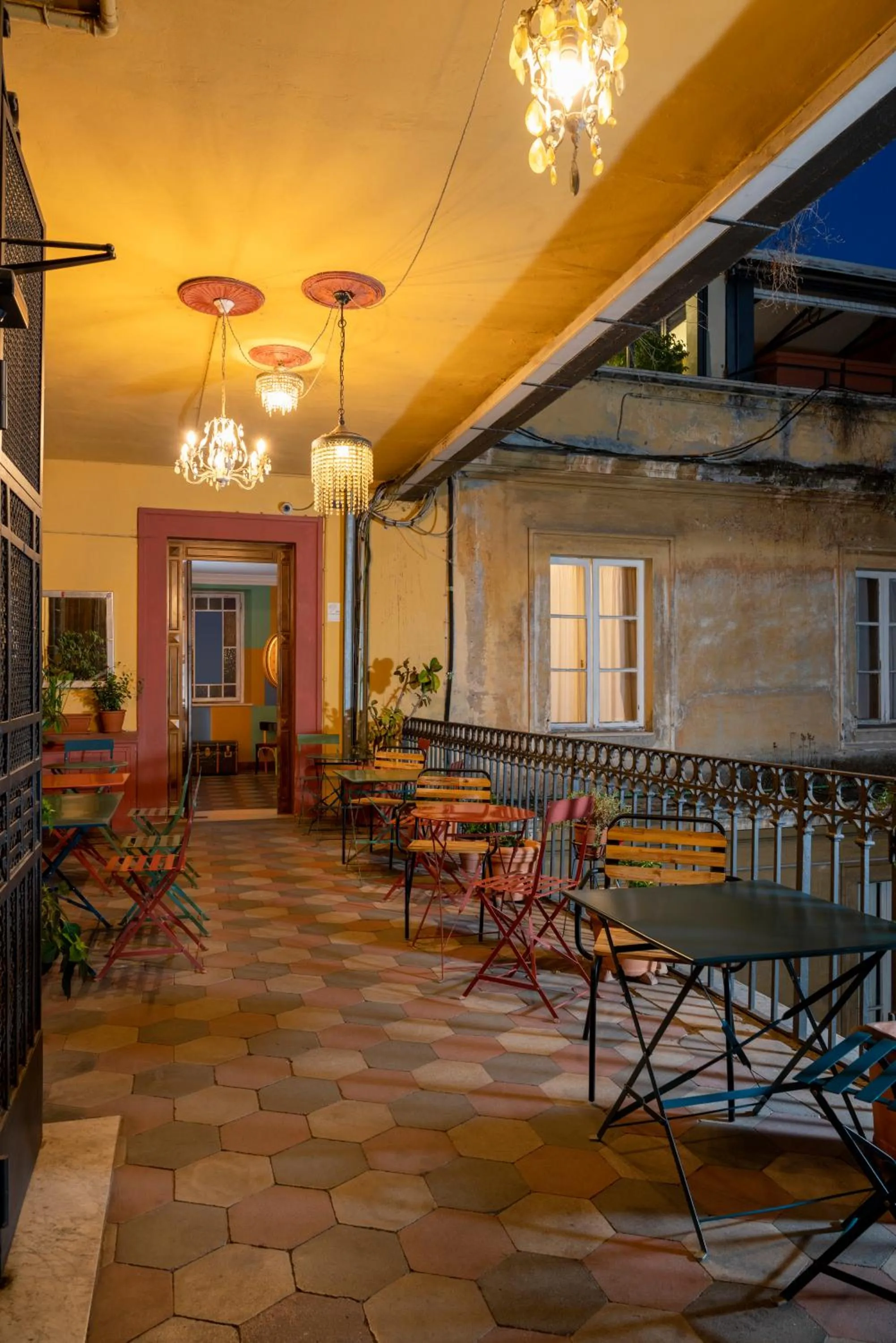 Balcony/Terrace in Hotel Oceania