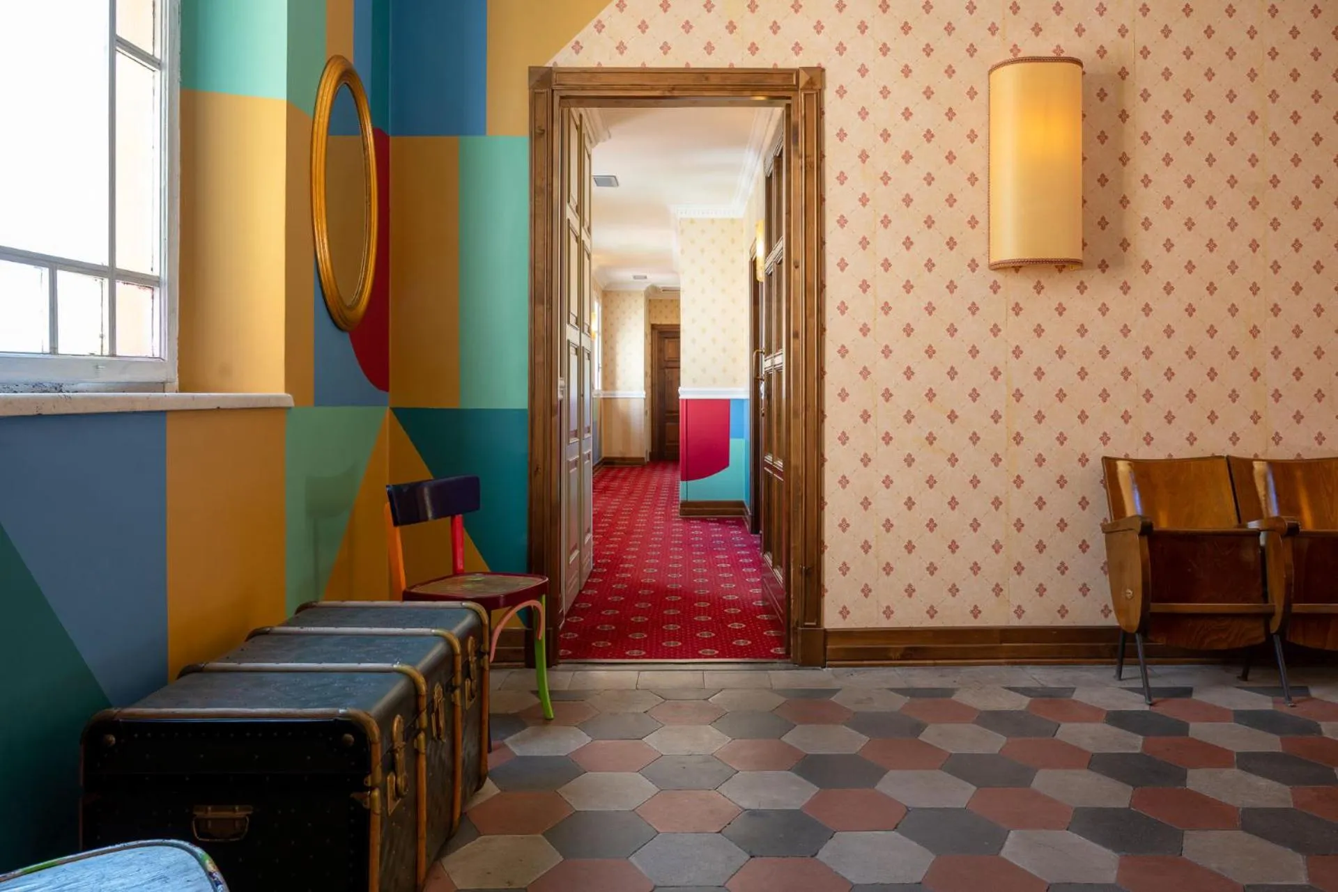 Lobby or reception in Hotel Oceania