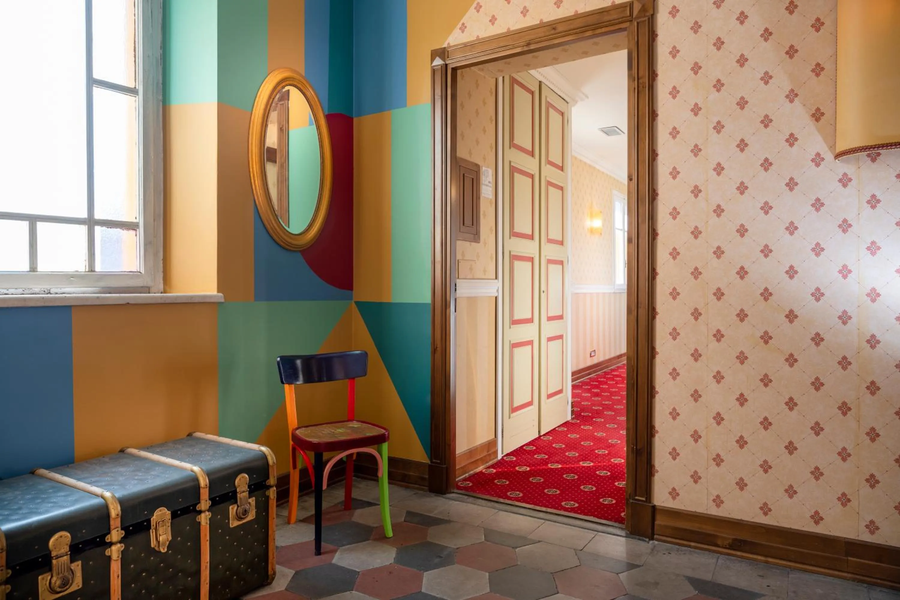 Lobby or reception in Hotel Oceania