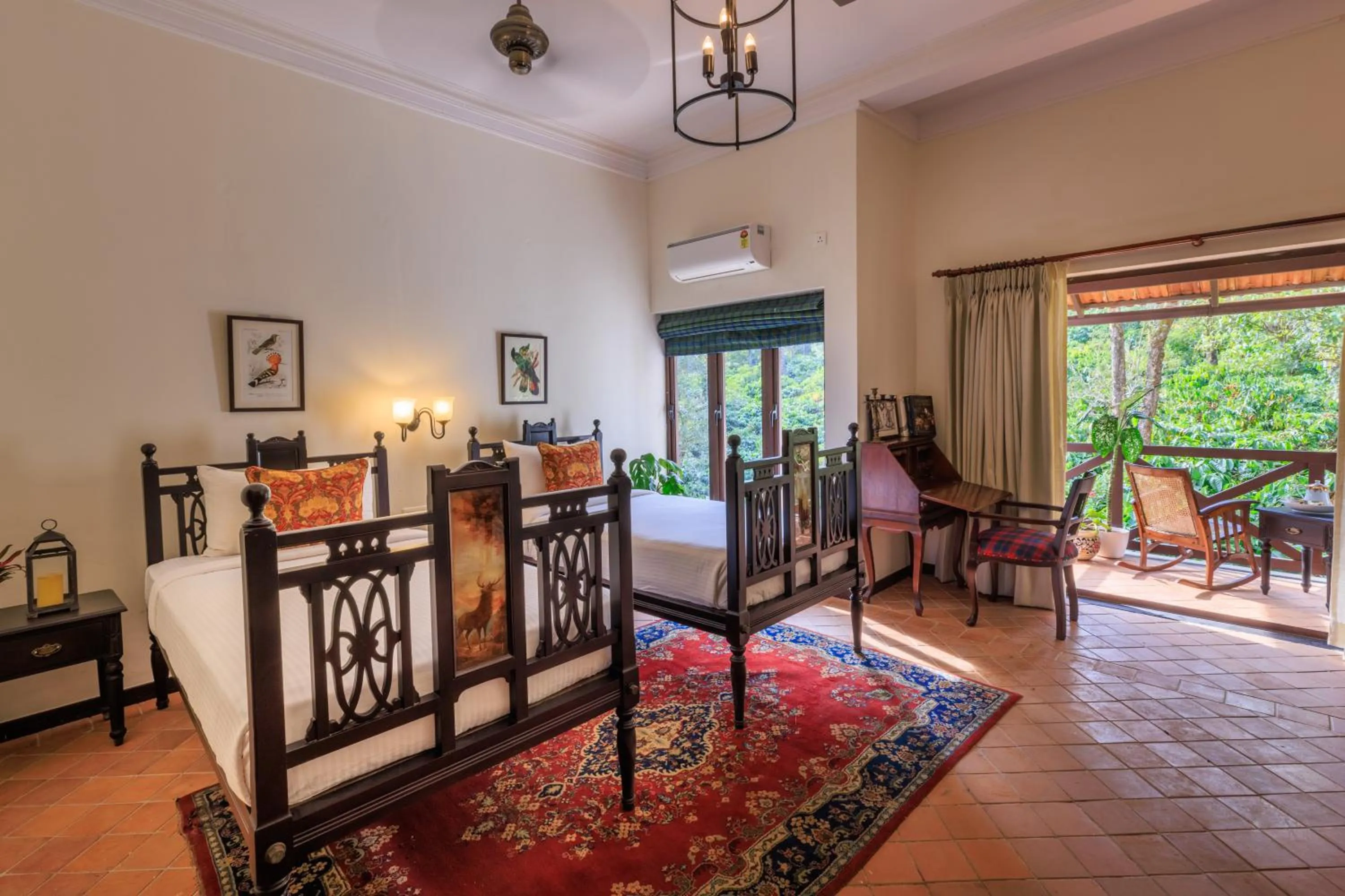 Bed in Old Kent Estates & Spa, Coorg