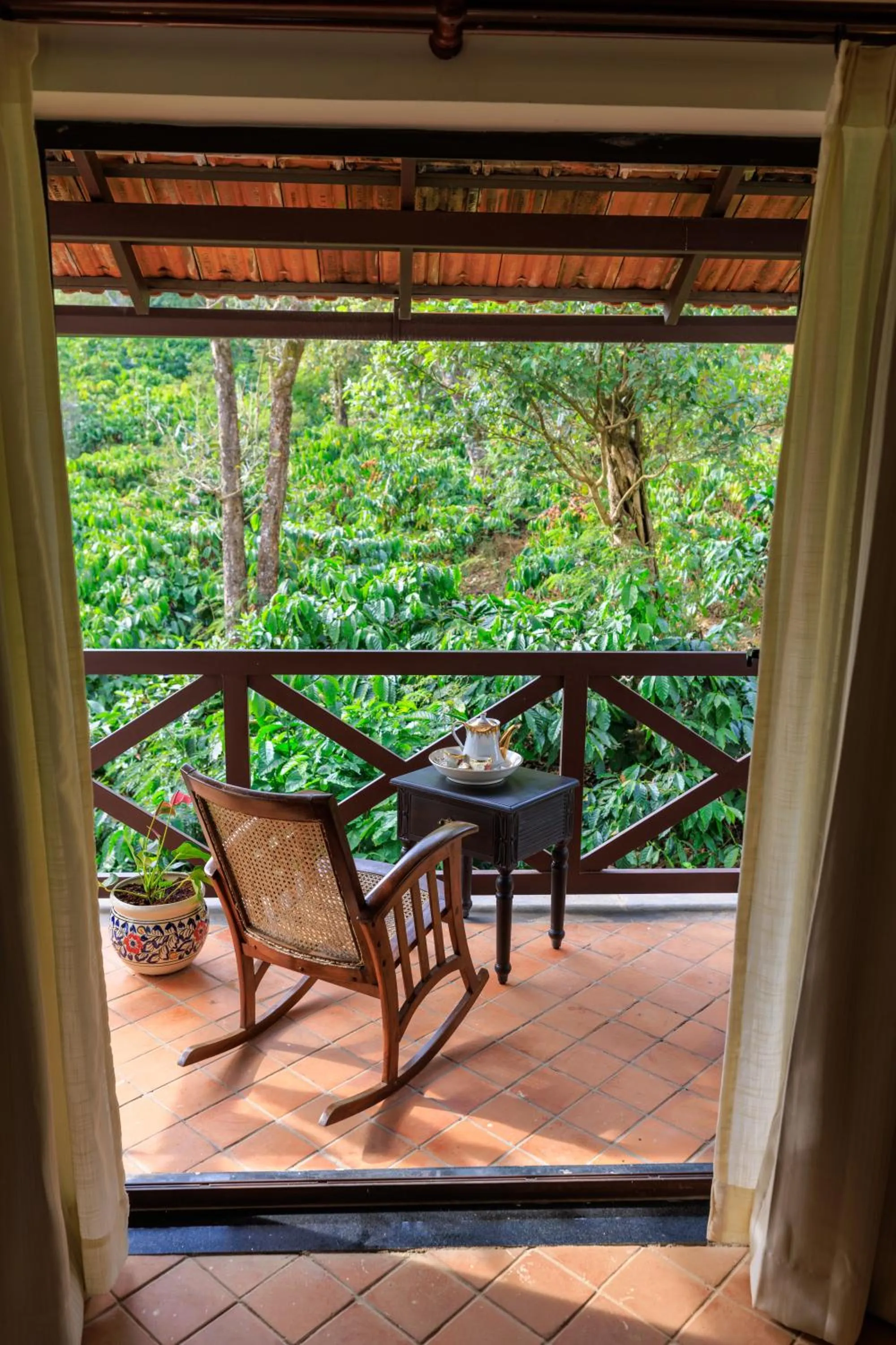 Balcony/Terrace in Old Kent Estates & Spa, Coorg