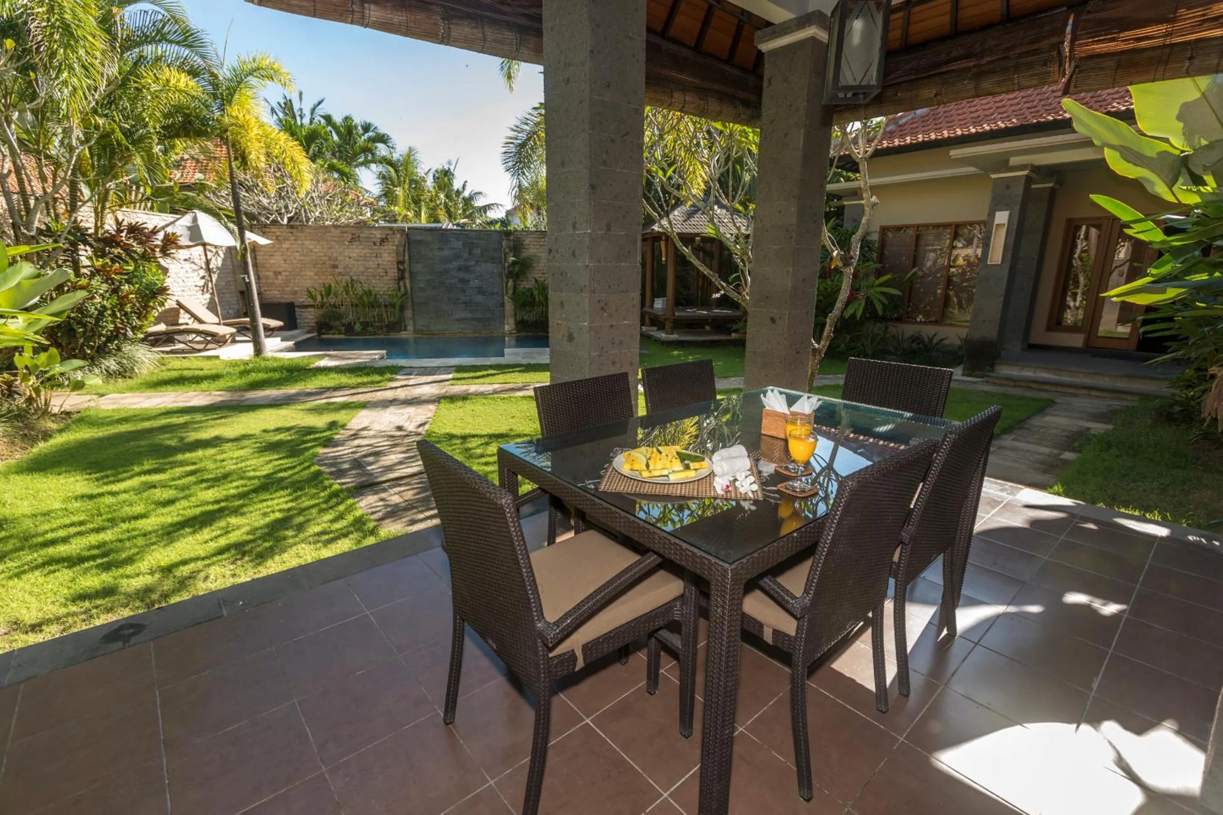 Garden in Askara Villa