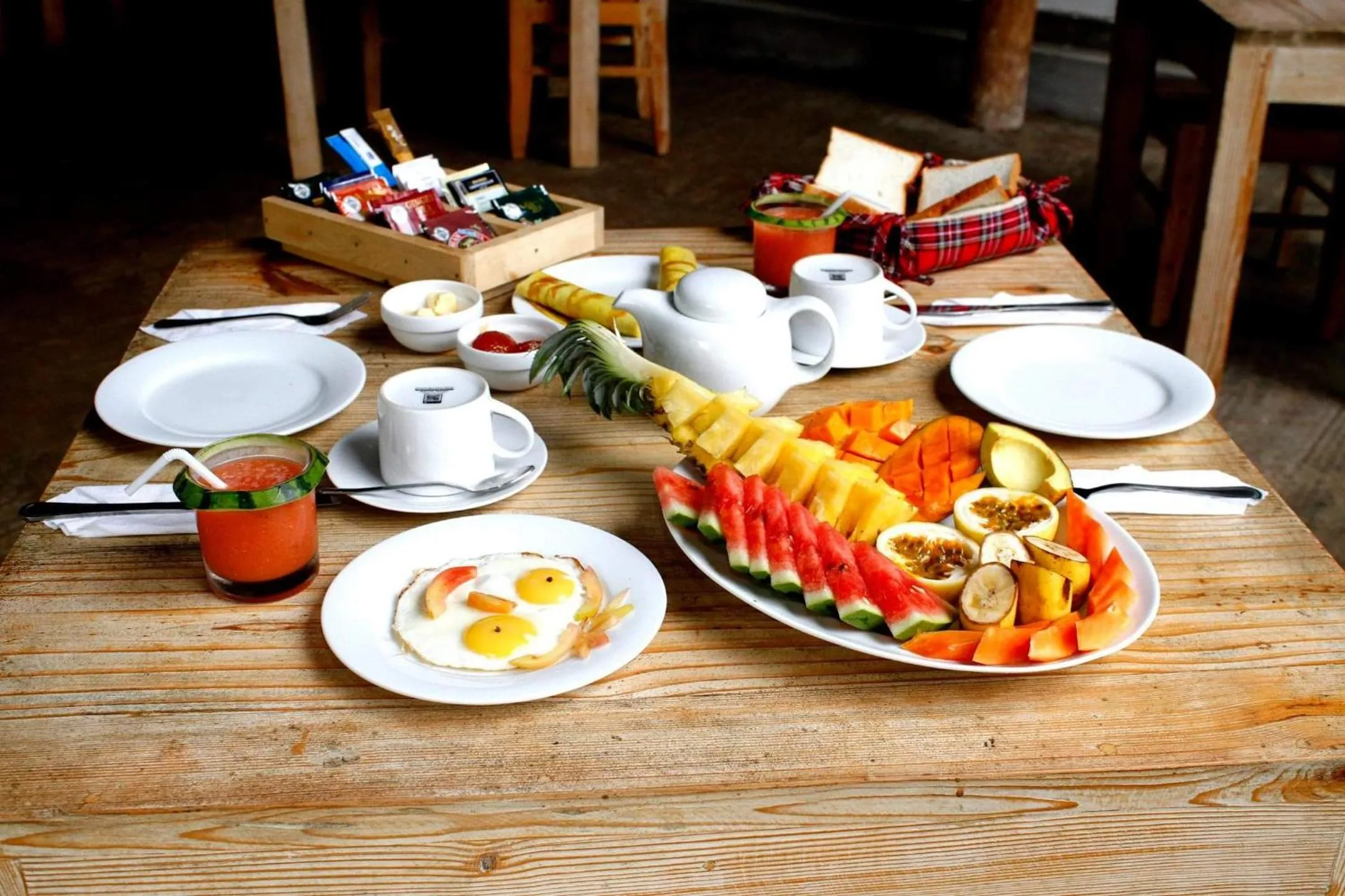 Food and drinks in il Frangipane