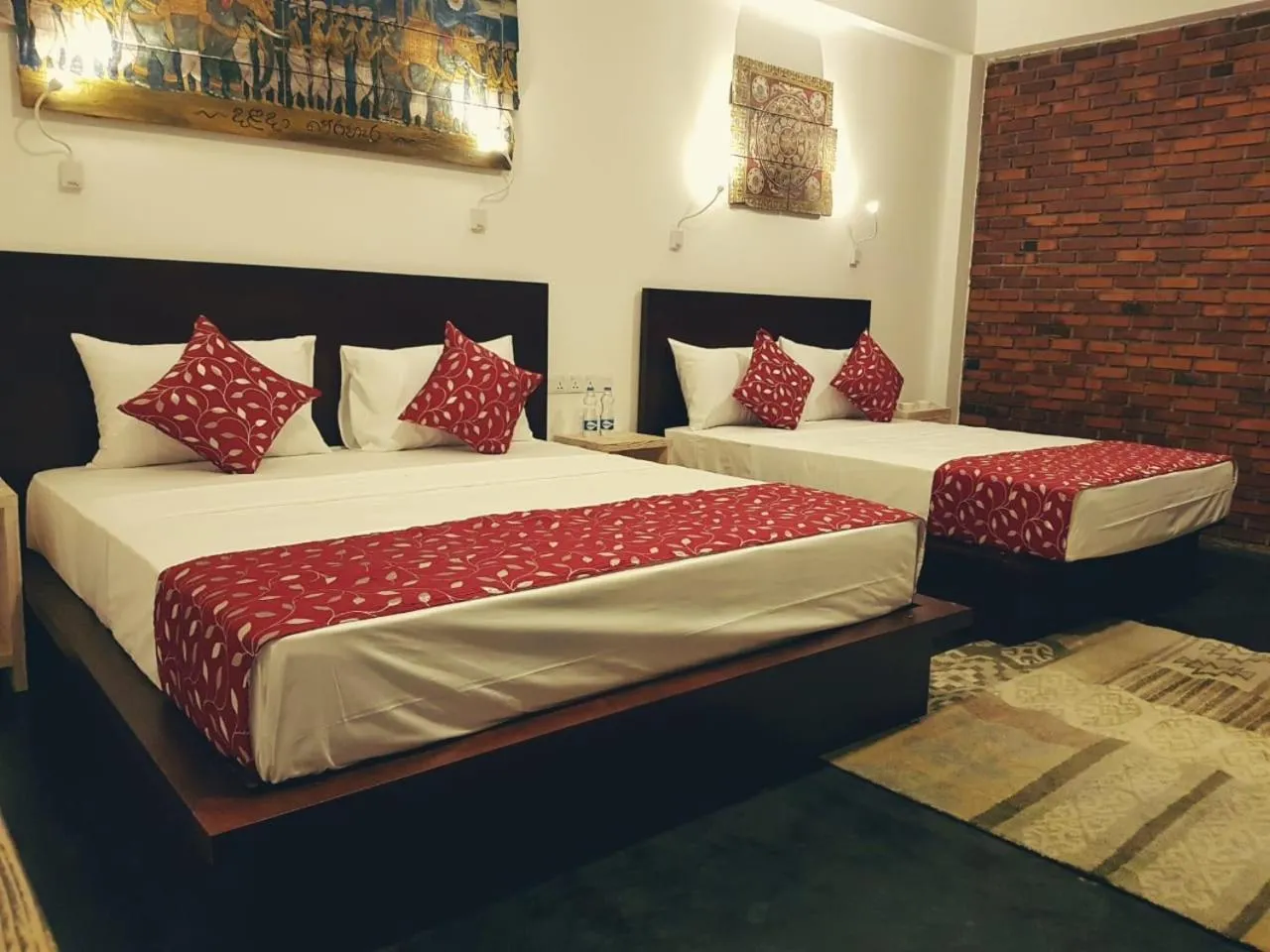 Photo of the whole room, Bed in il Frangipane