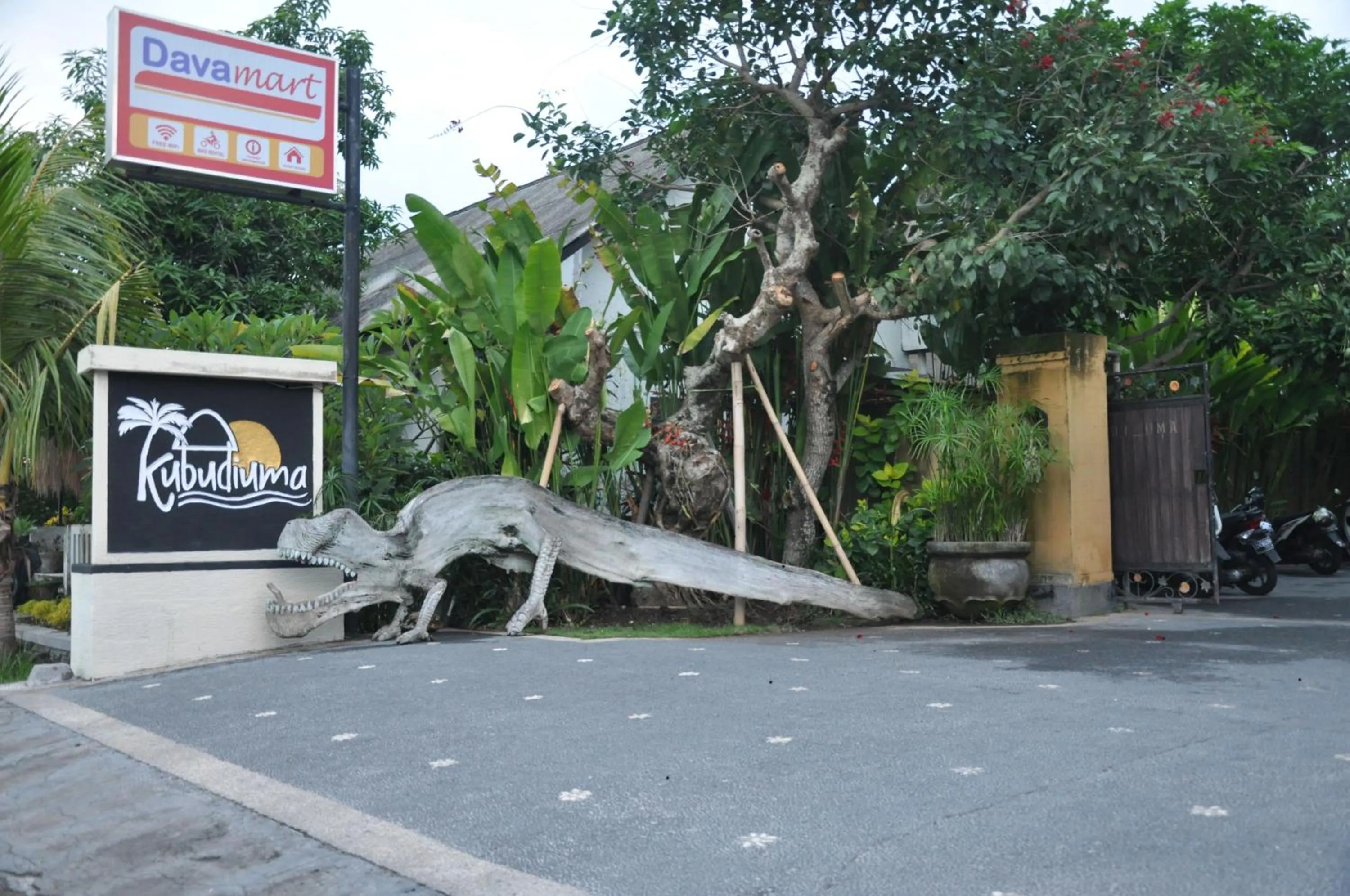 Property building in Kubudiuma Villas Bali