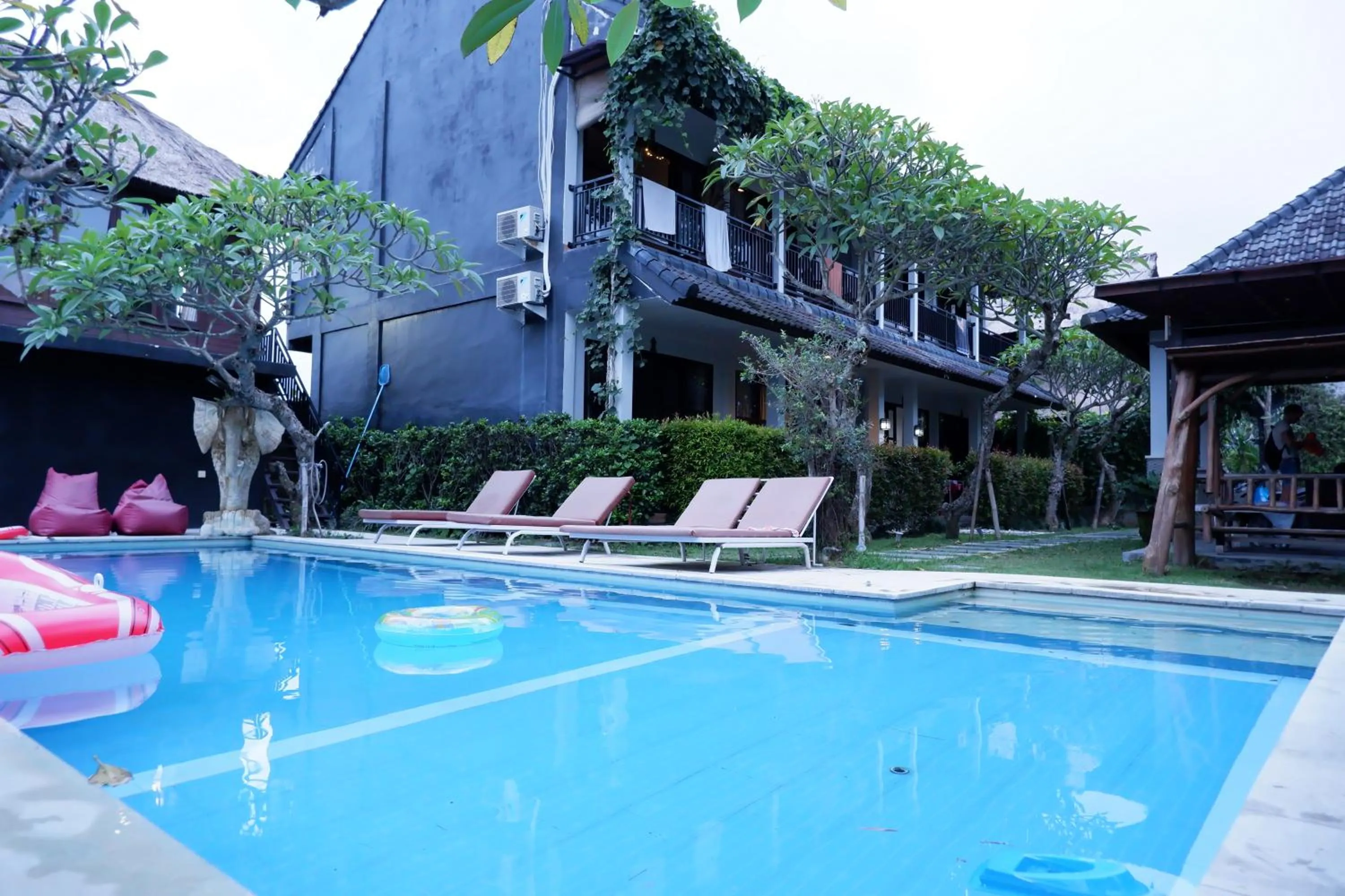 Swimming pool in Kubudiuma Villas Bali