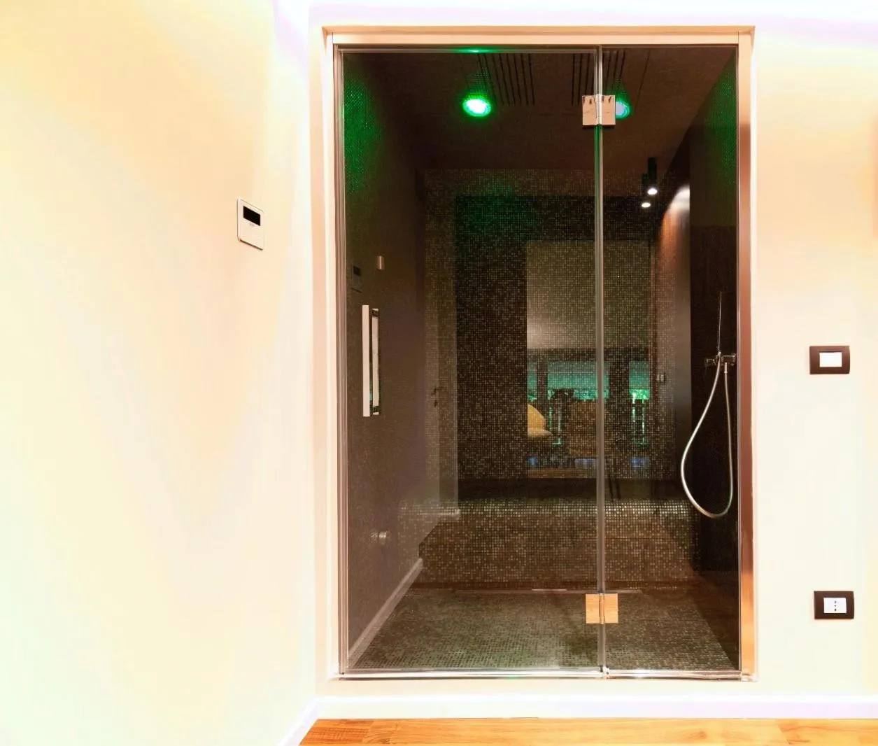 Steam room in Fauno Urban Resort