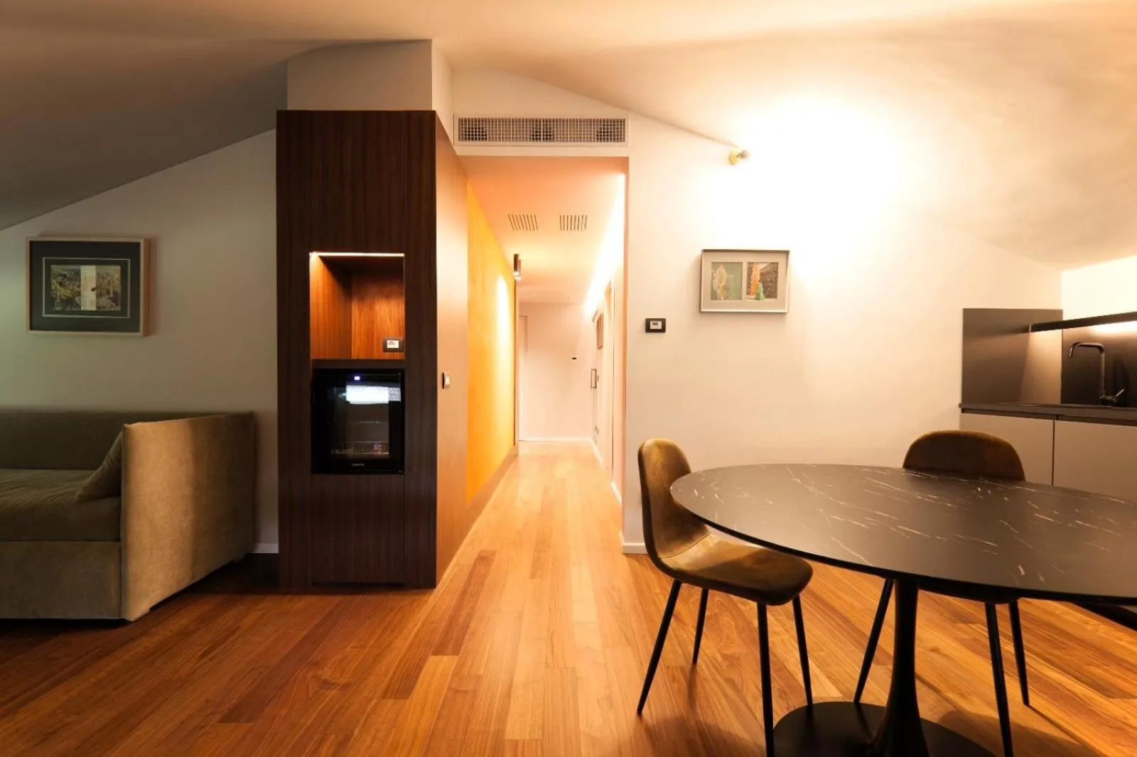 Seating area in Fauno Urban Resort