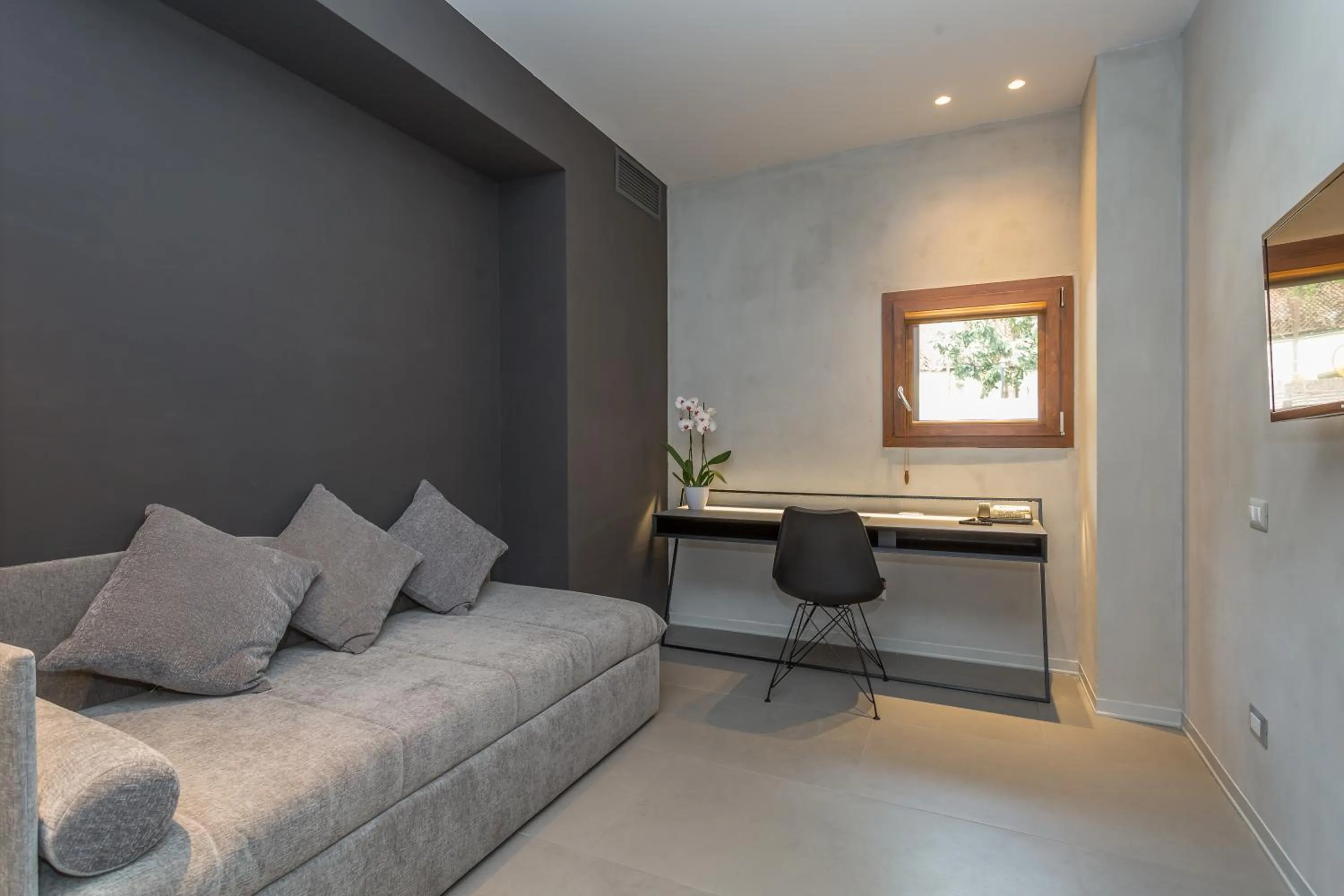 Seating area in Fauno Urban Resort