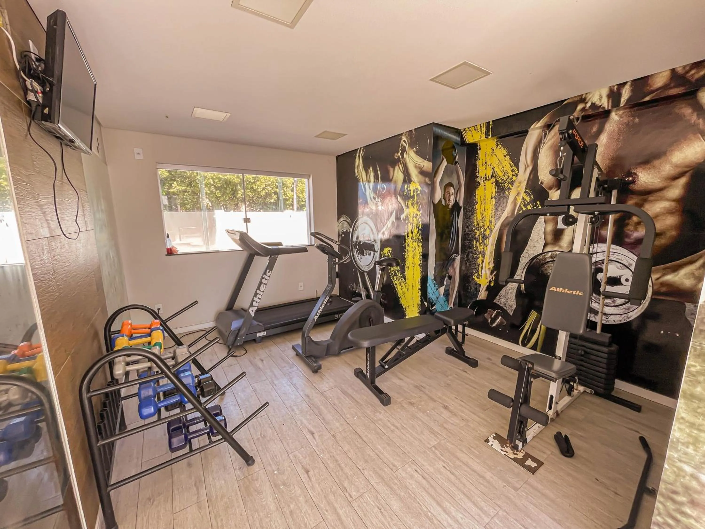 Fitness centre/facilities in Hotel Encantos de Itaperapuã