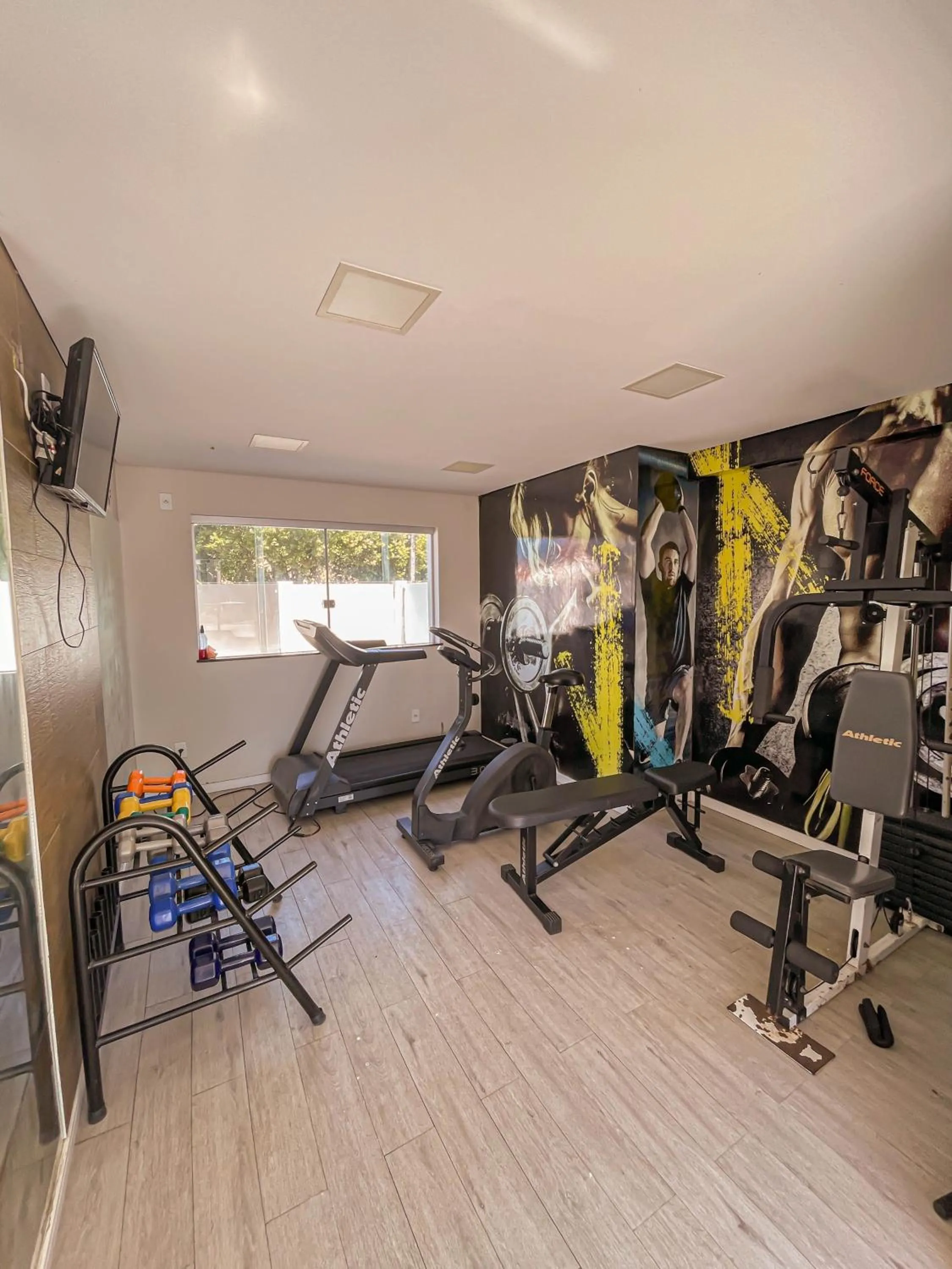 Fitness centre/facilities in Hotel Encantos de Itaperapuã