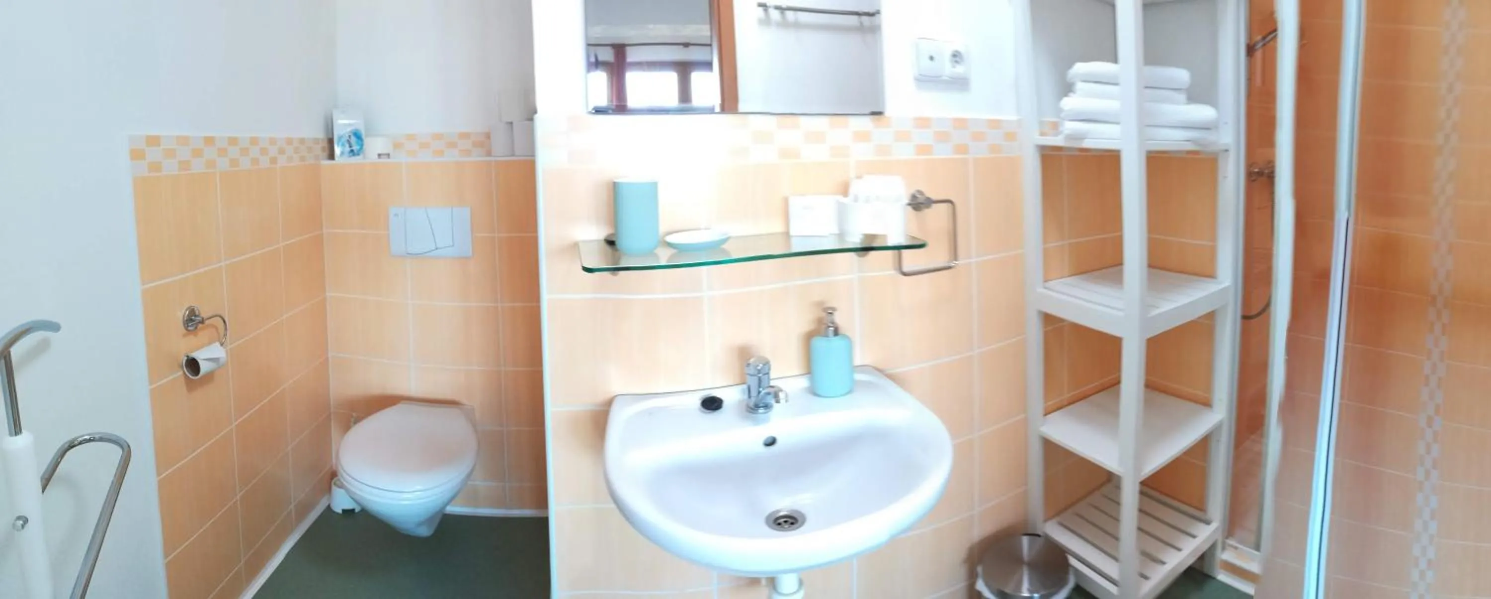 Bathroom in Pension Král