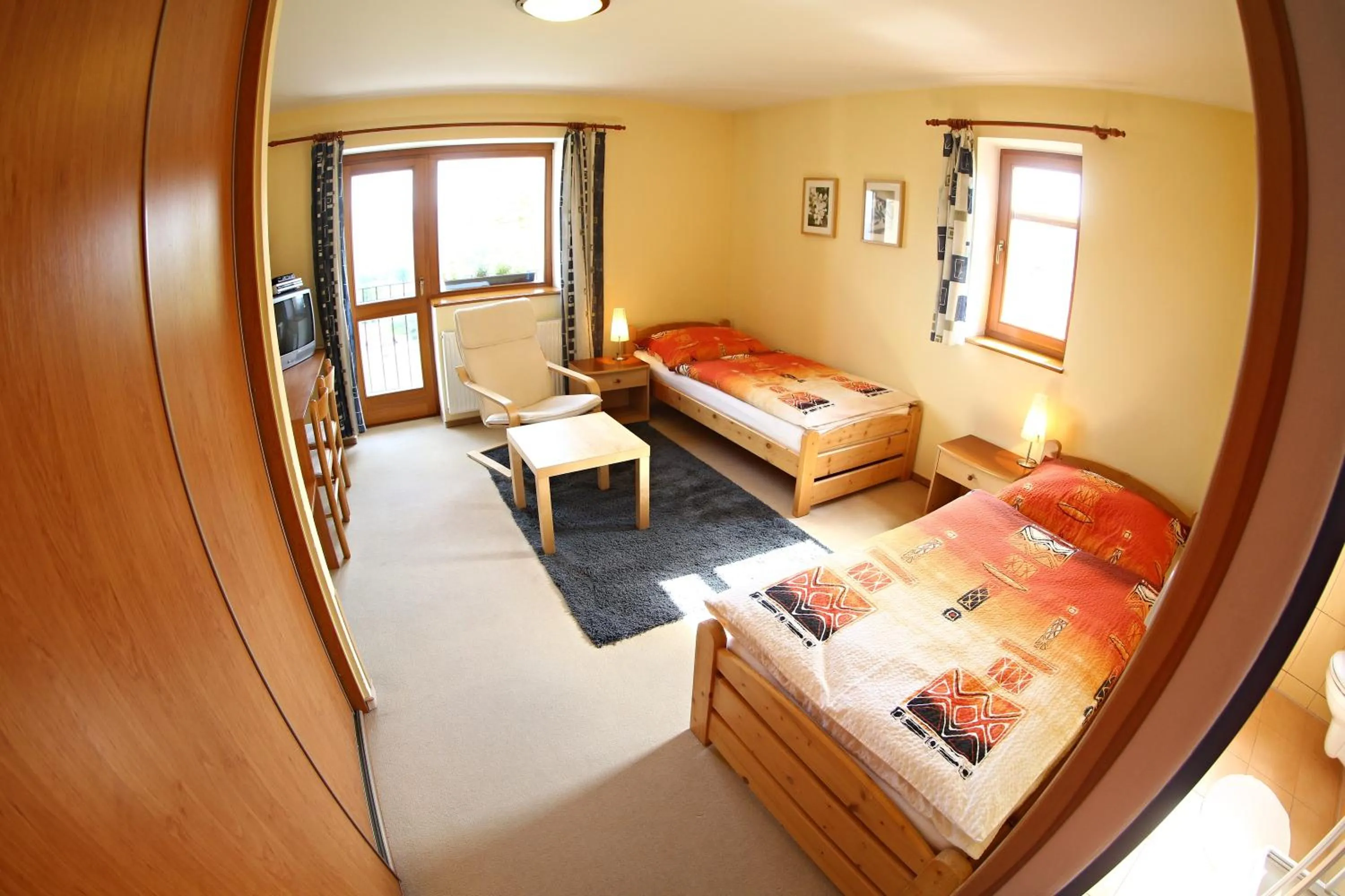 Photo of the whole room, Bed in Pension Král