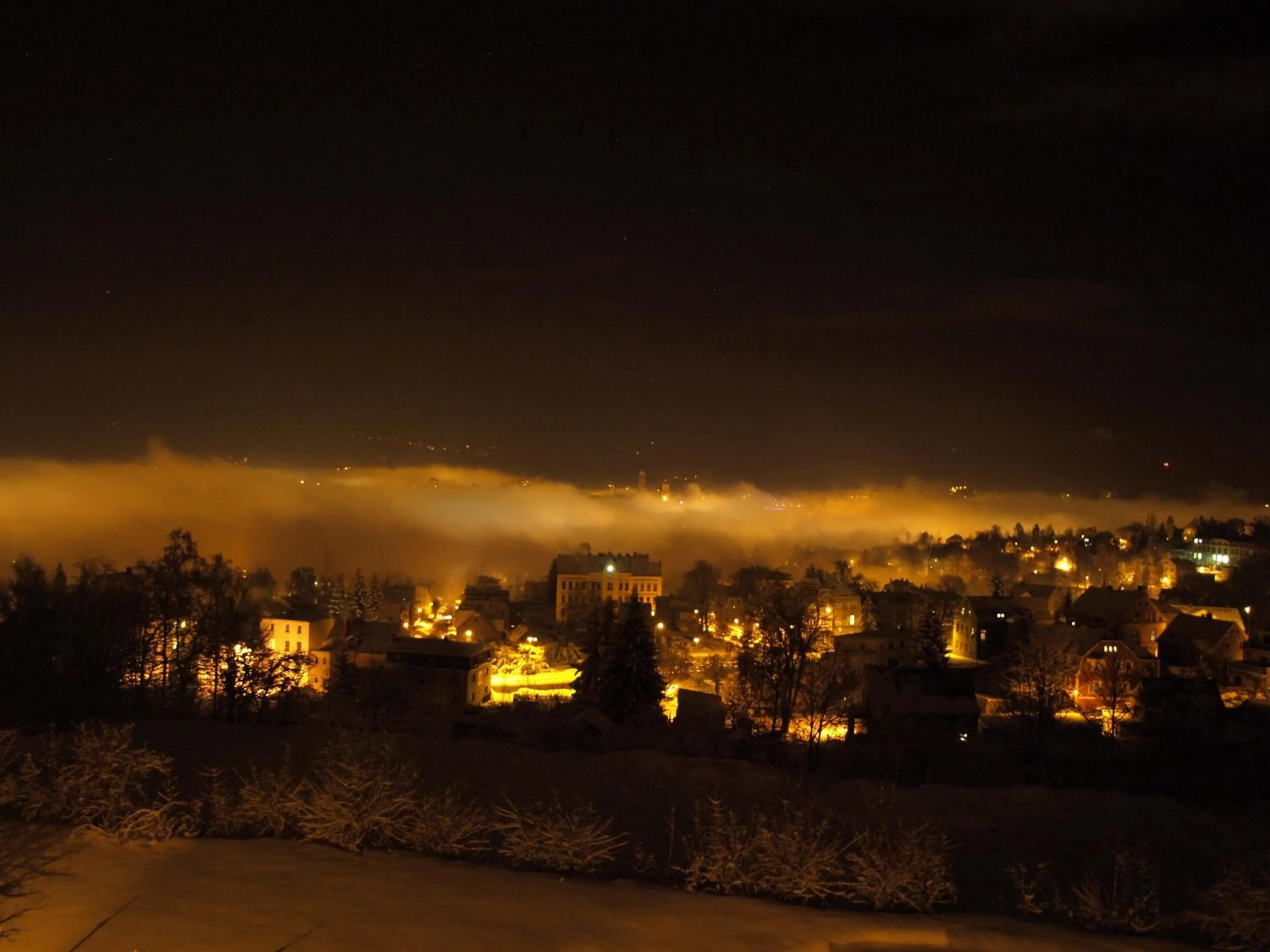 City view in Pension Král