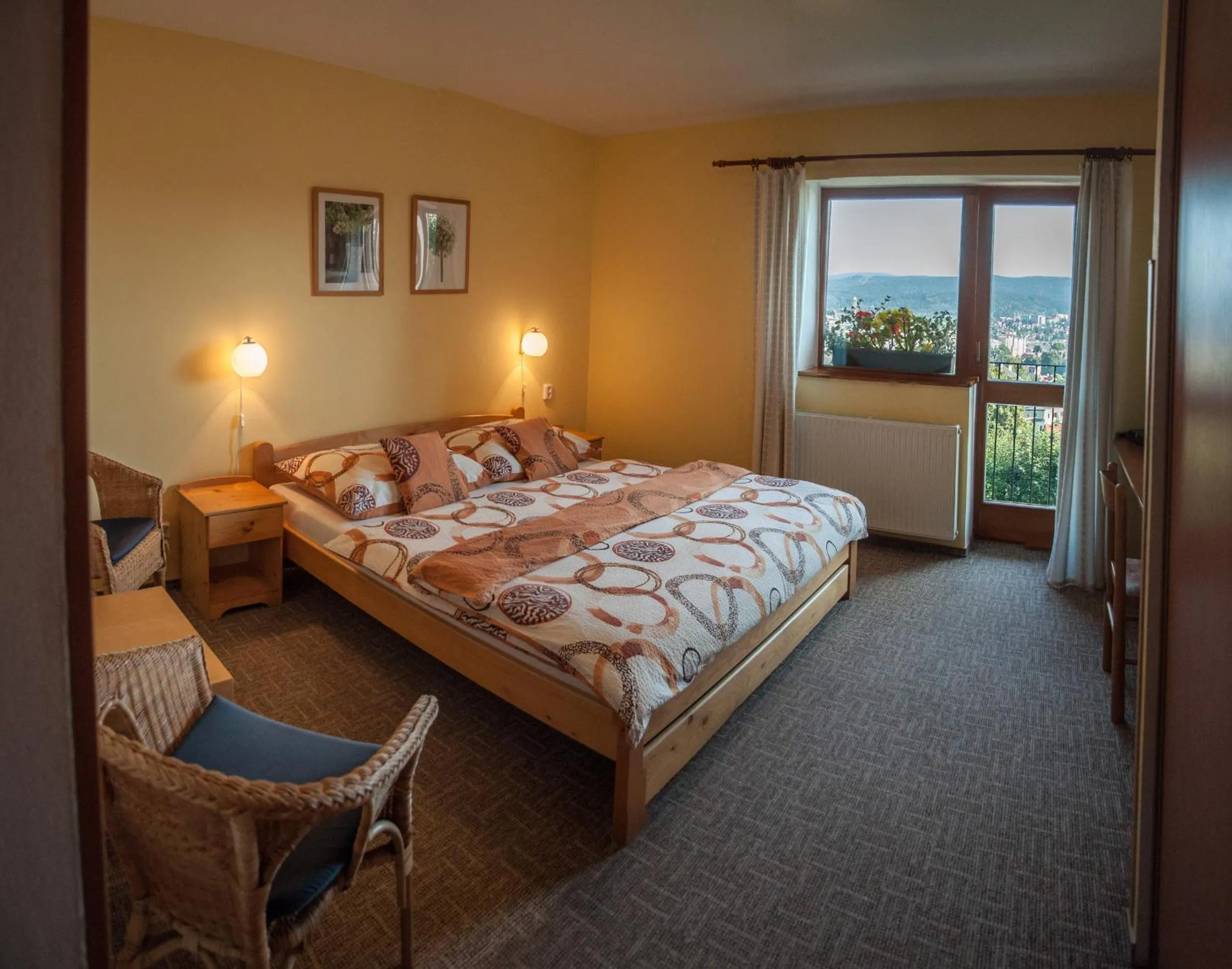 Photo of the whole room, Bed in Pension Král