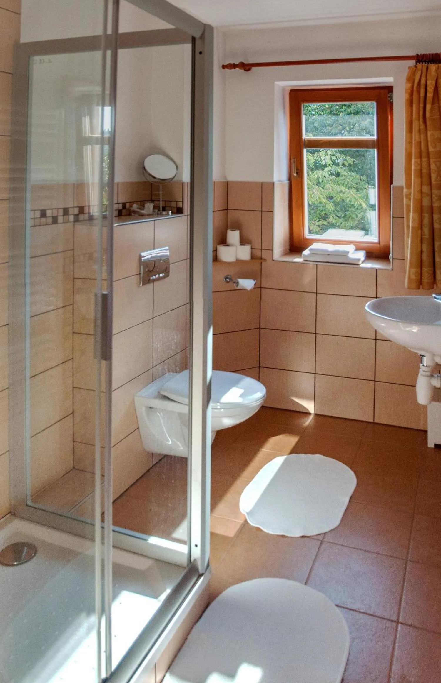 Bathroom in Pension Král