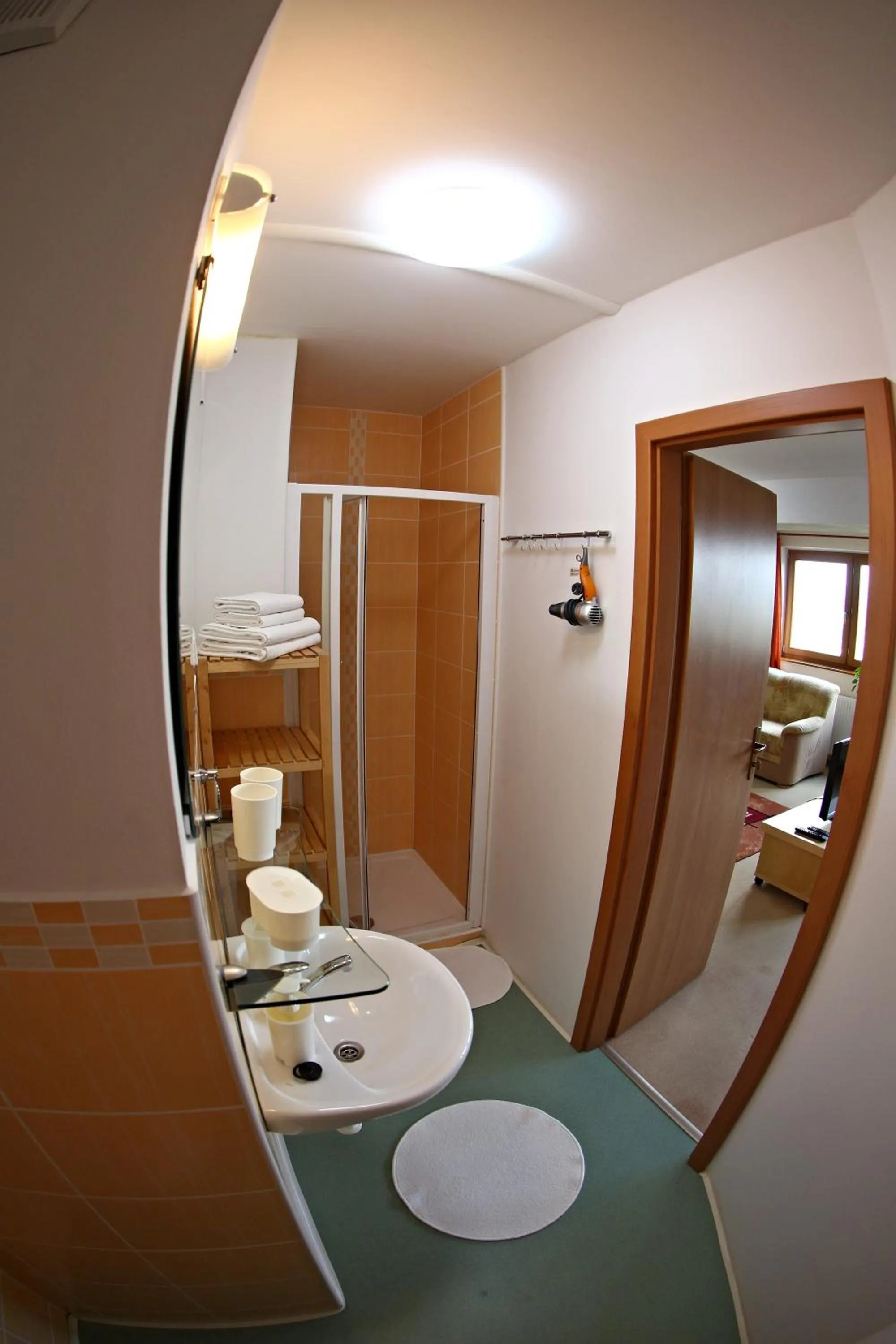 Bathroom in Pension Král