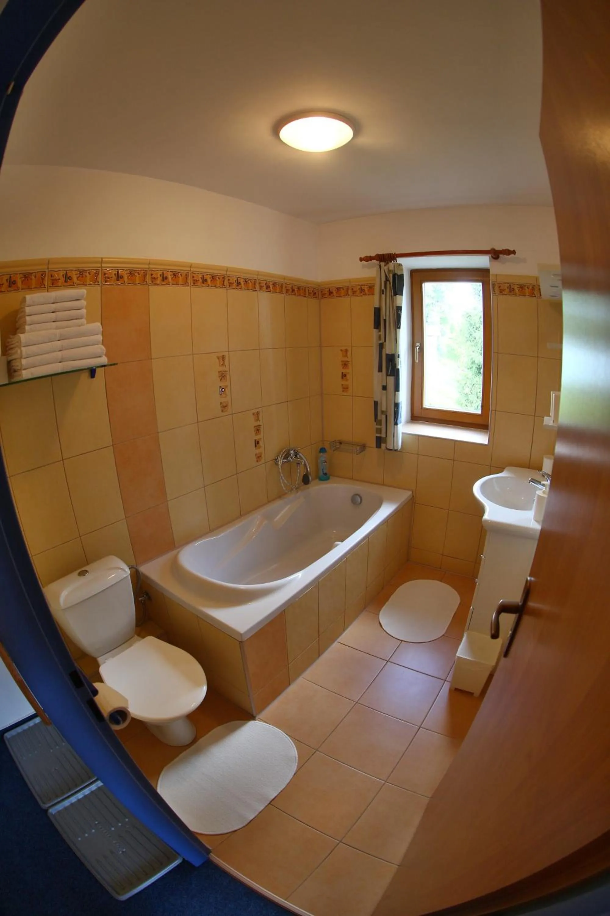 Bathroom in Pension Král