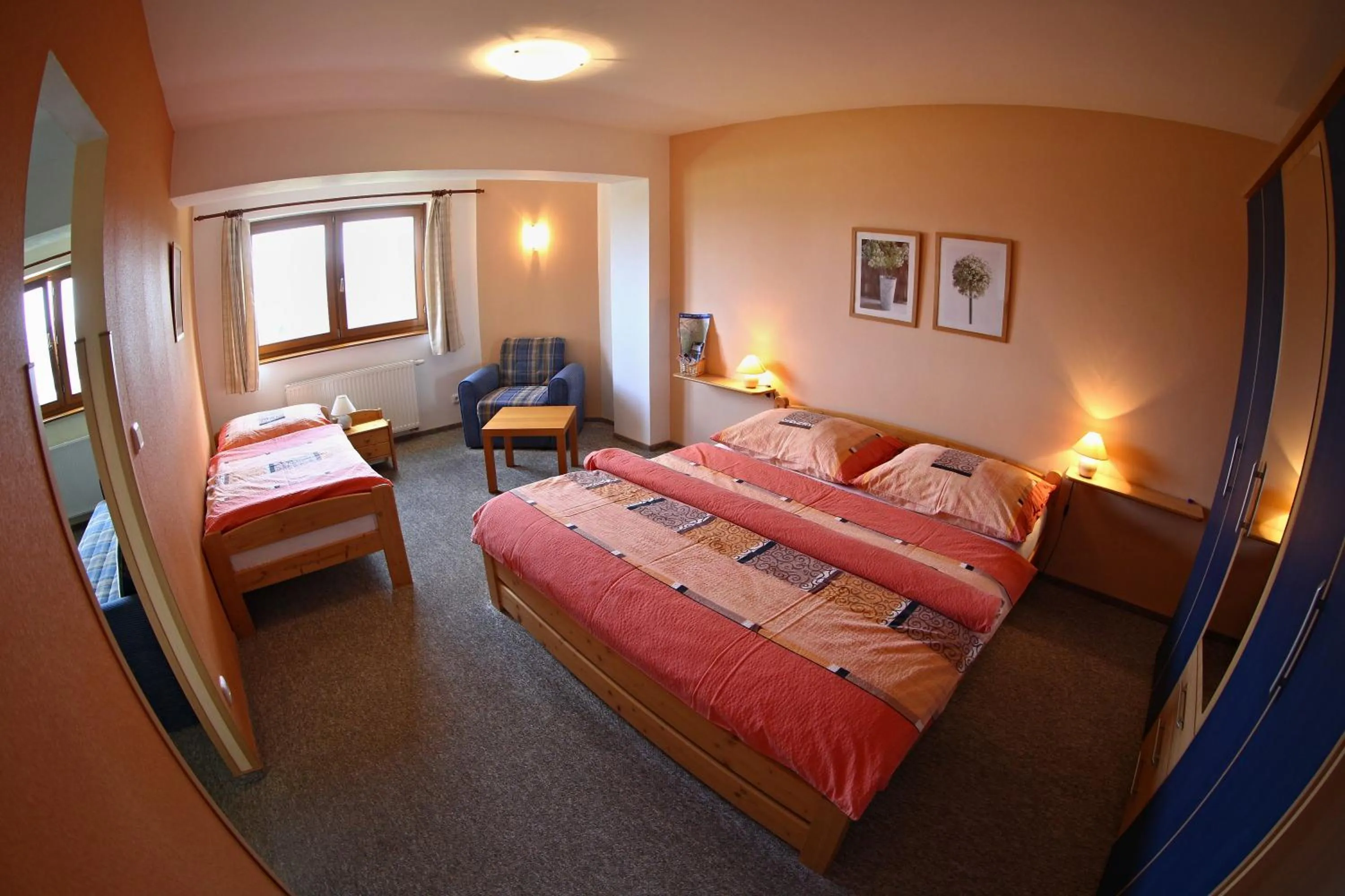 Photo of the whole room, Bed in Pension Král