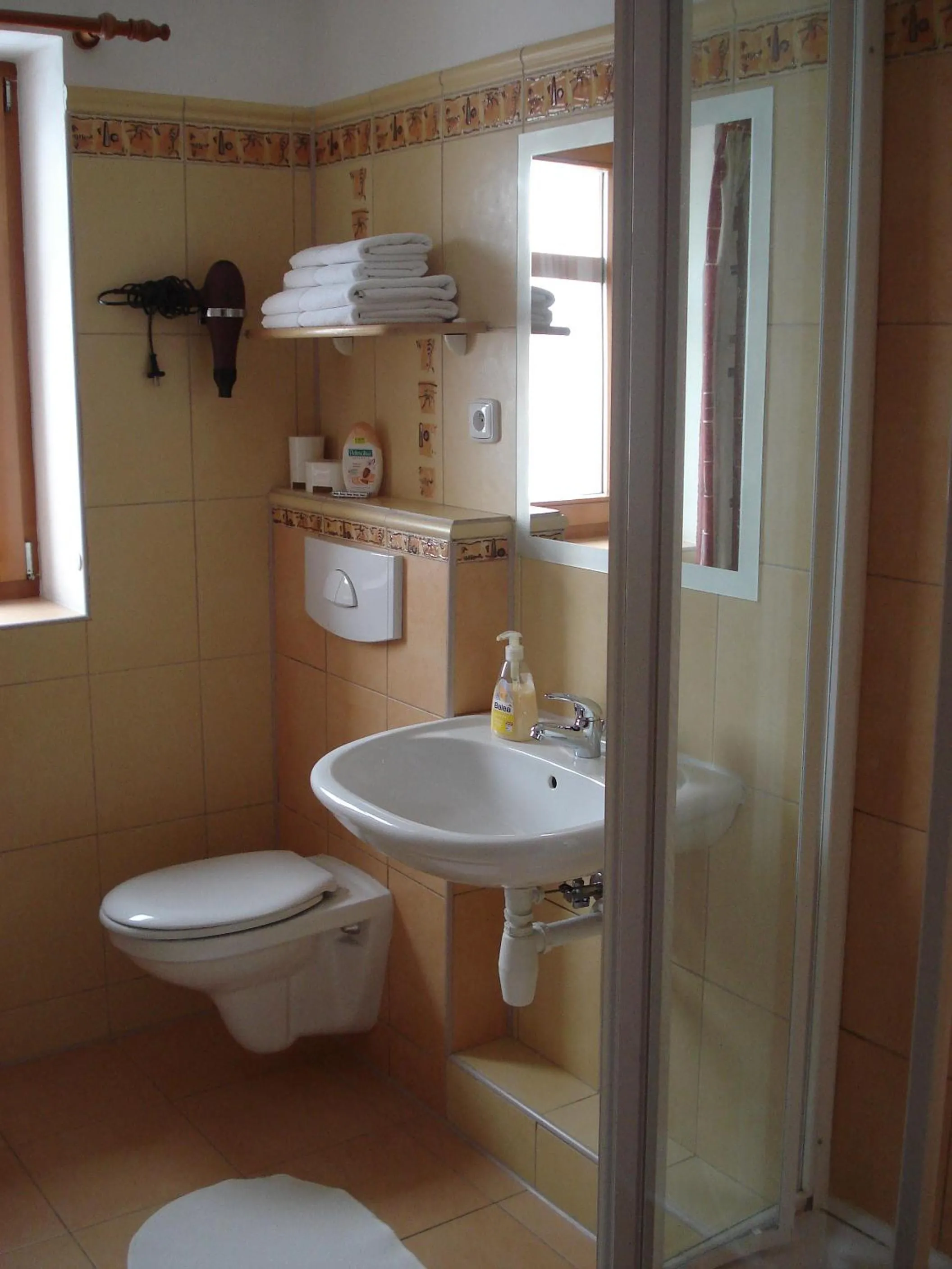 Bathroom in Pension Král