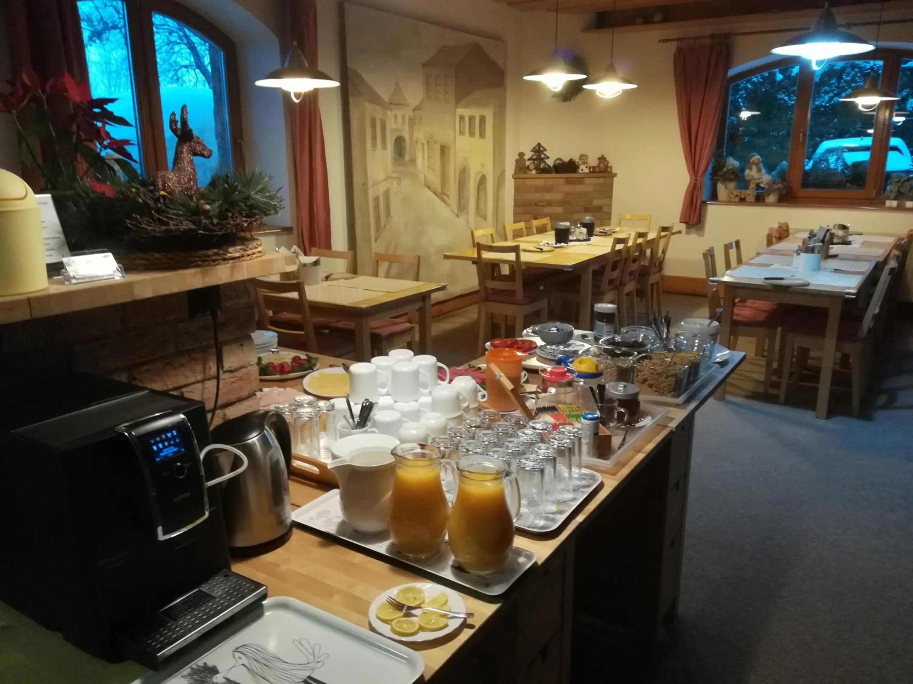 Breakfast in Pension Král