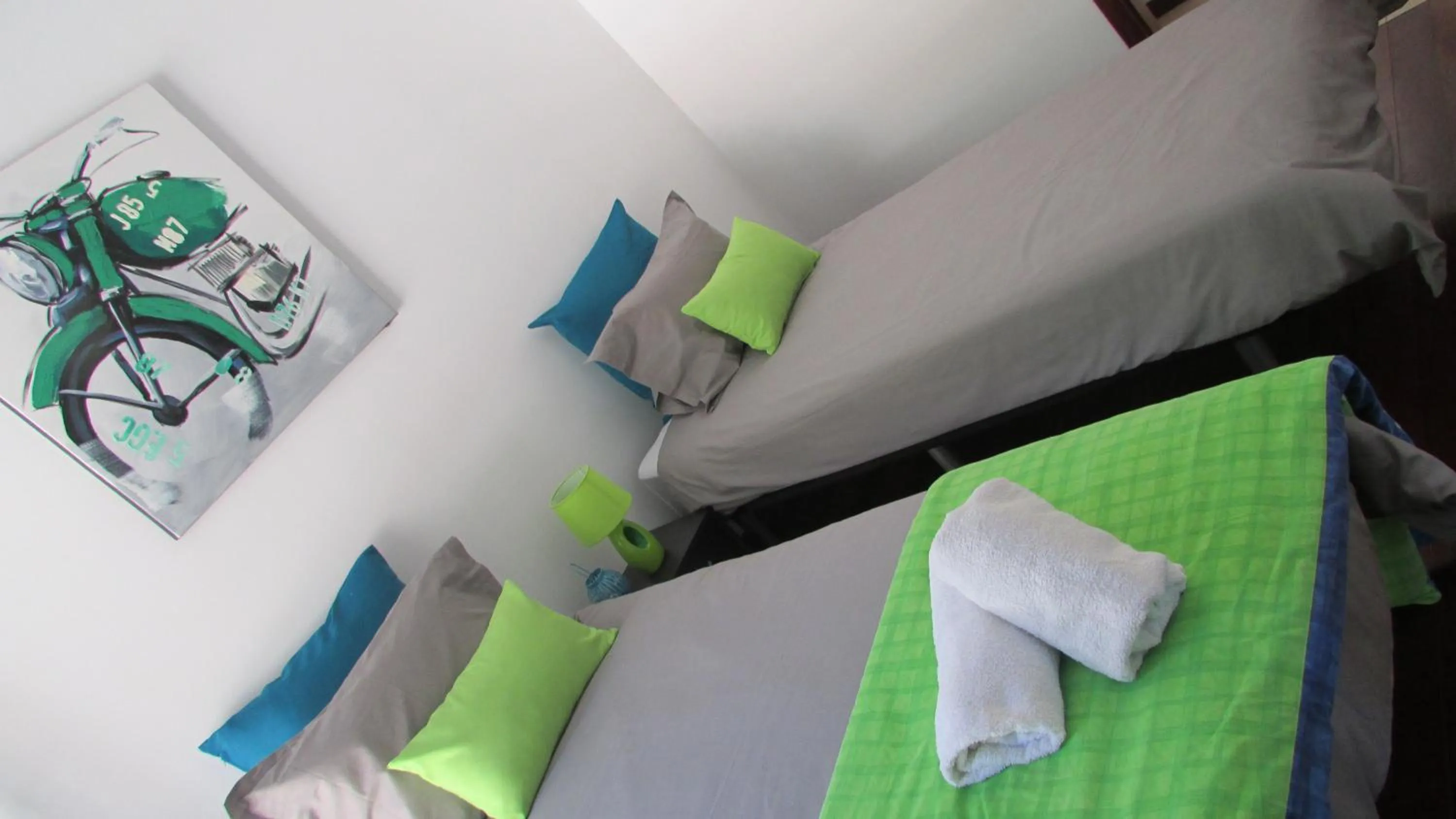 Bedroom, Bed in Valley of Nuns Holiday Apartments