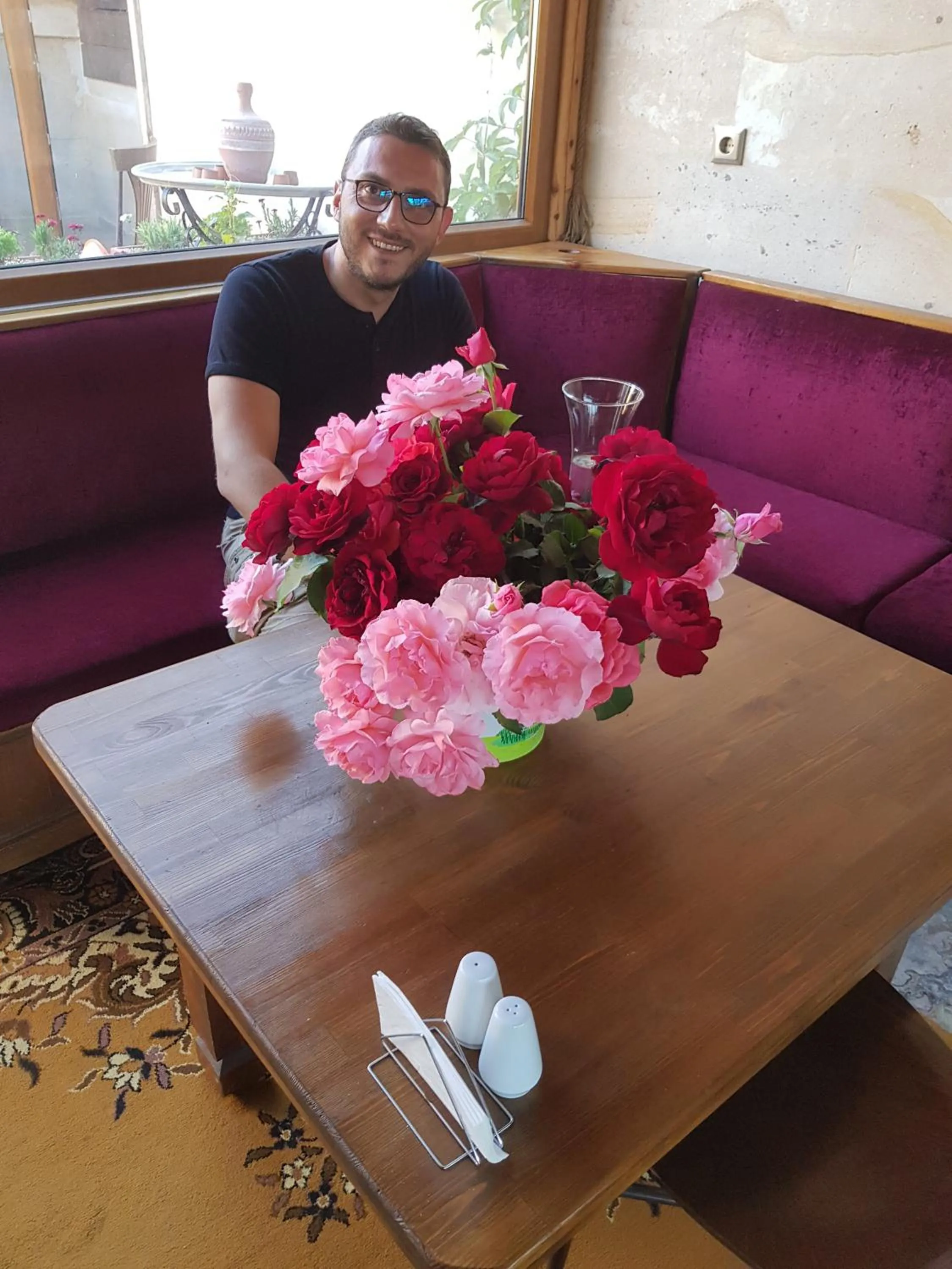 Staff in Larissa Cave Hotel