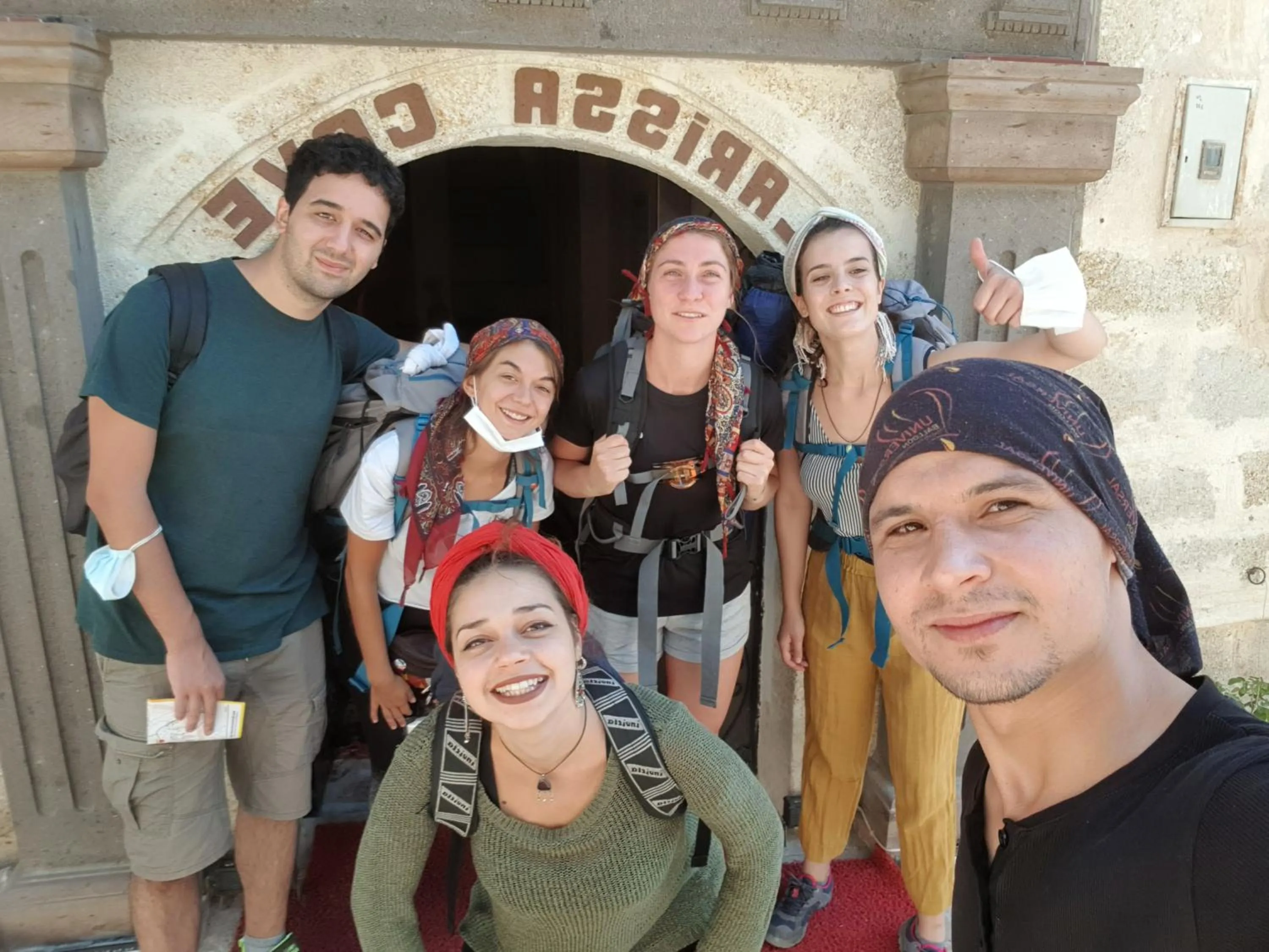 Staff in Larissa Cave Hotel
