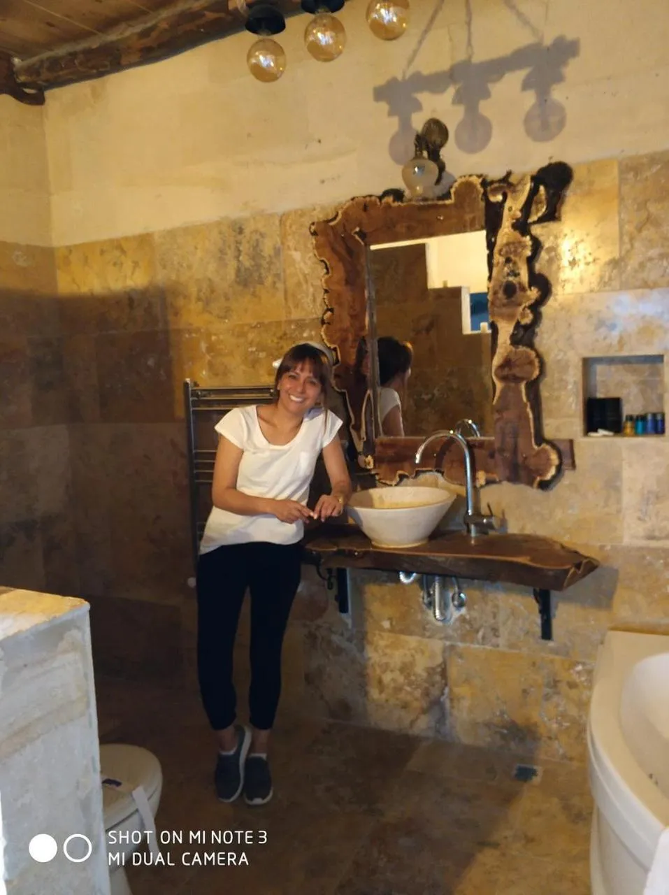 People in Larissa Cave Hotel