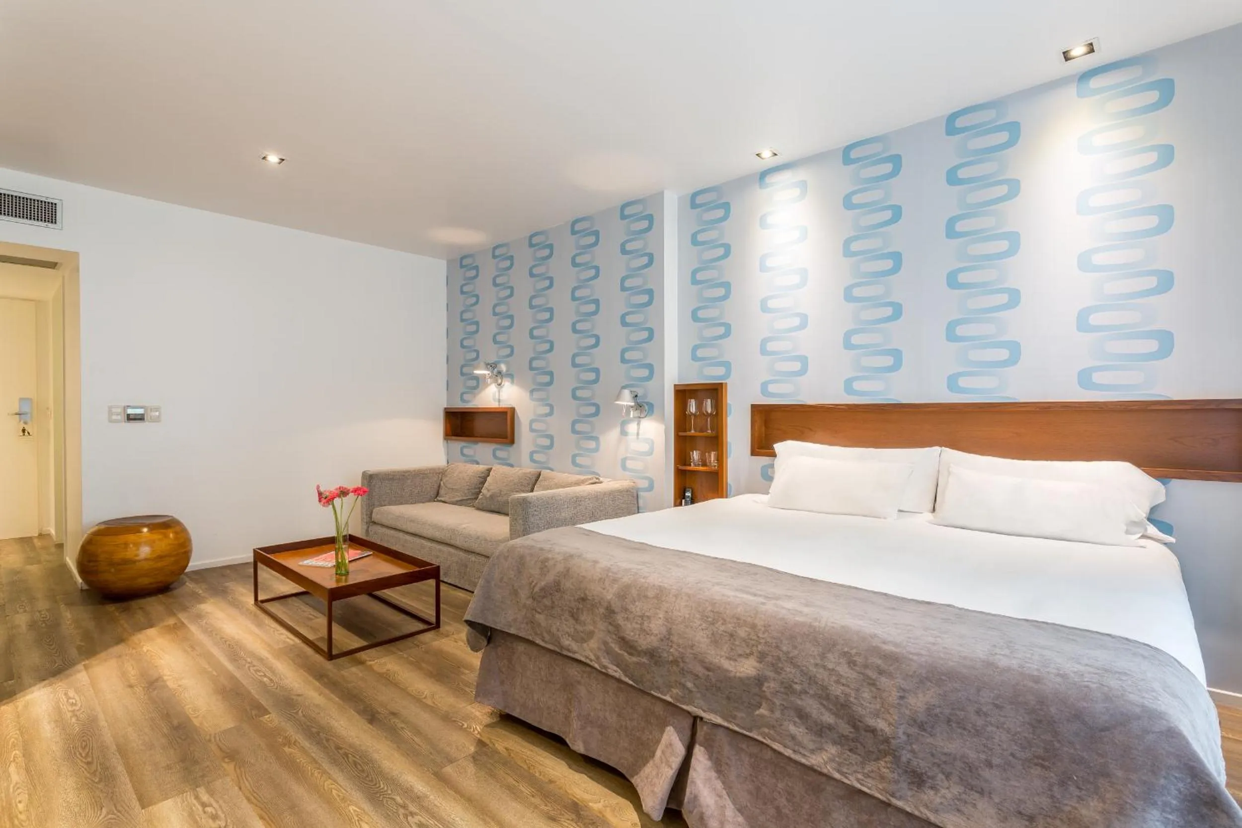 Living room, Bed in Hotel BA Jardines Palermo