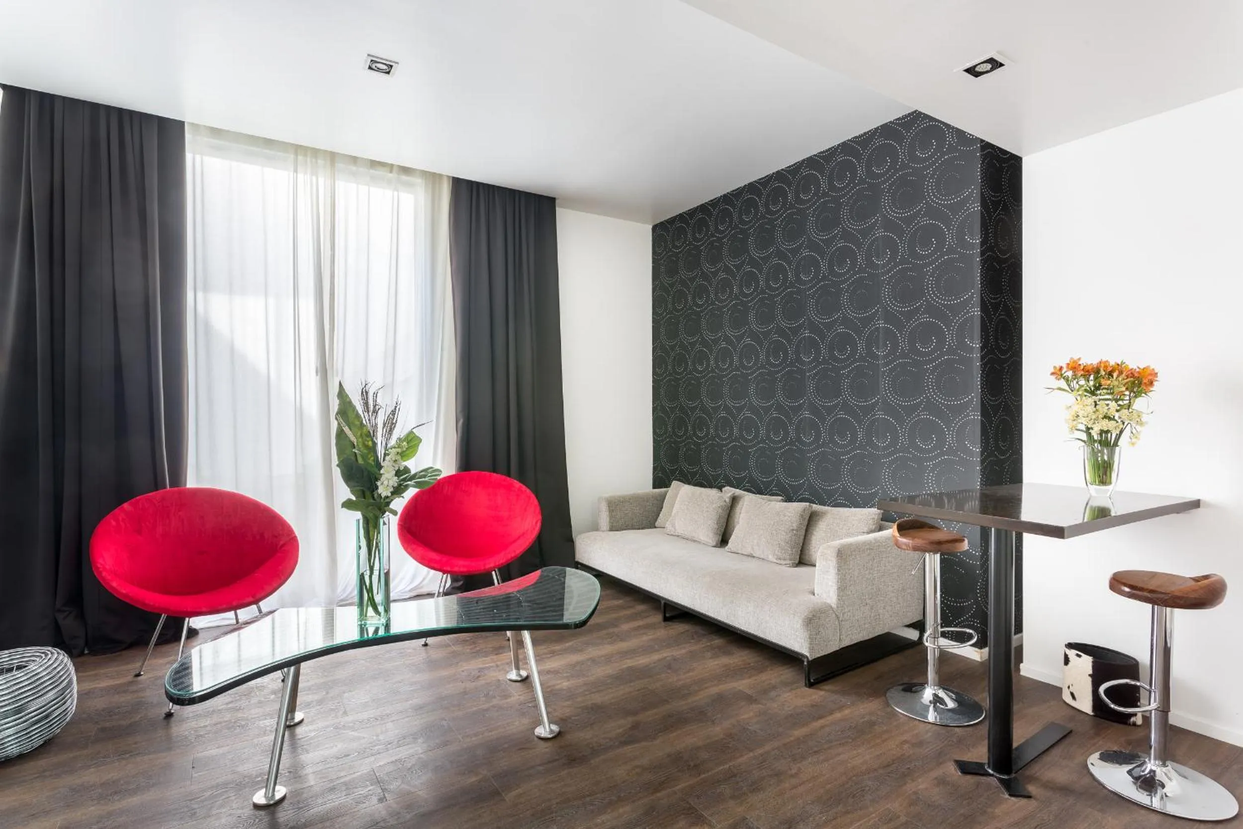 Living room in Hotel BA Jardines Palermo